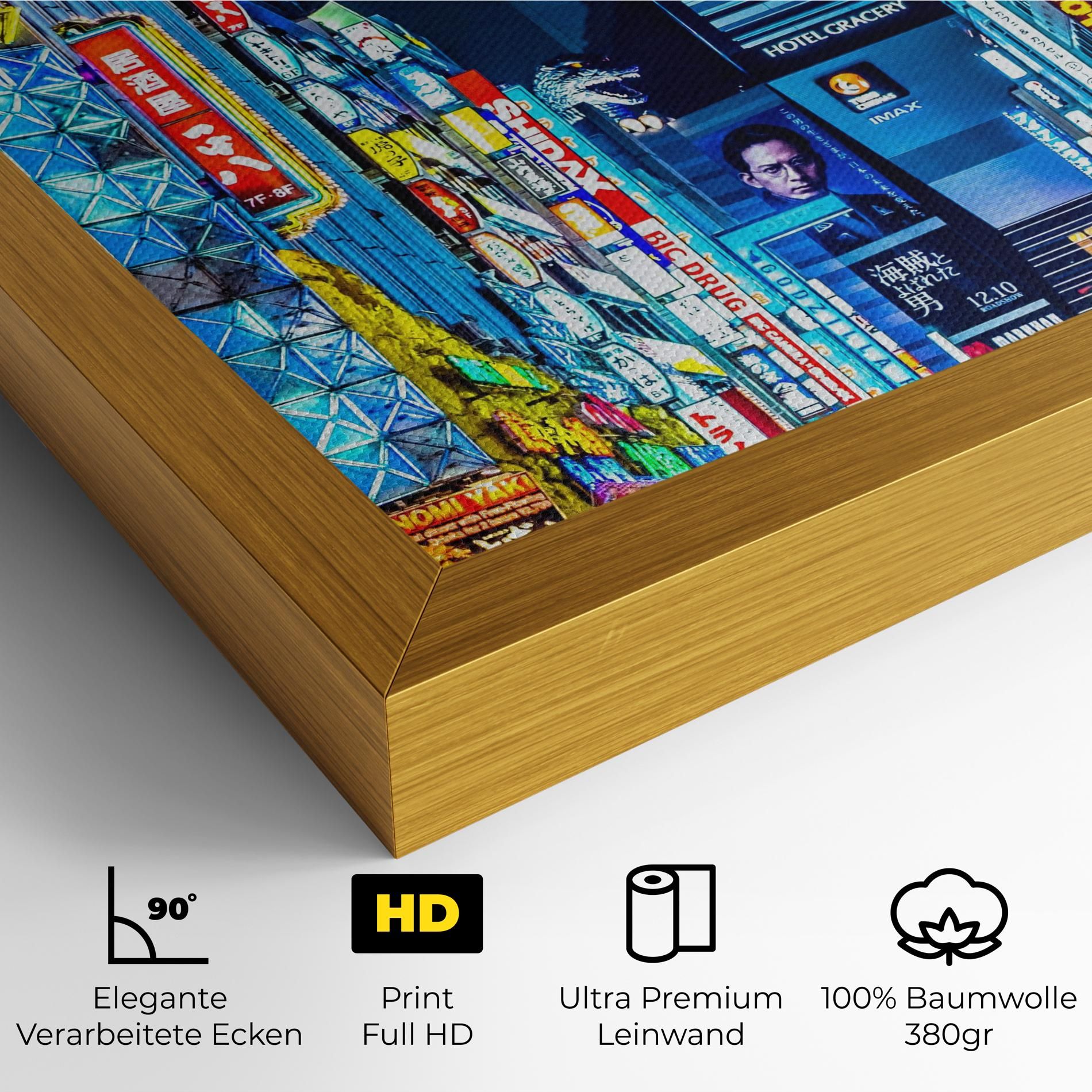 Colorful City Lights mockup 4