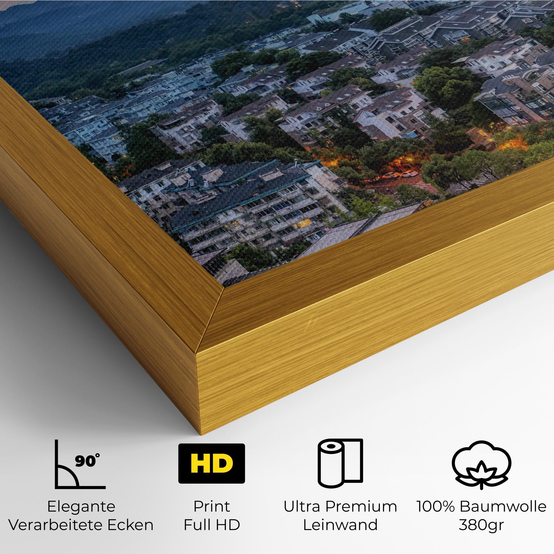 Leinwandbild Hangzhou China mockup 4