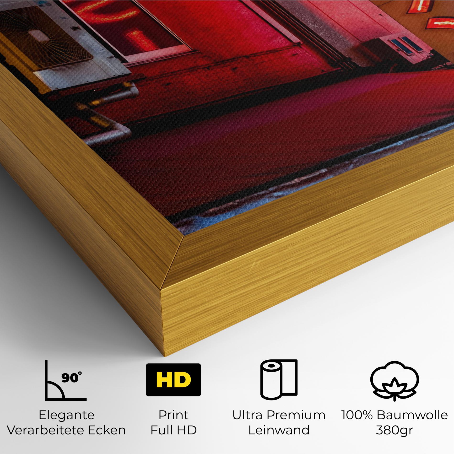 Leinwandbild Ramen Restaurant mockup 4