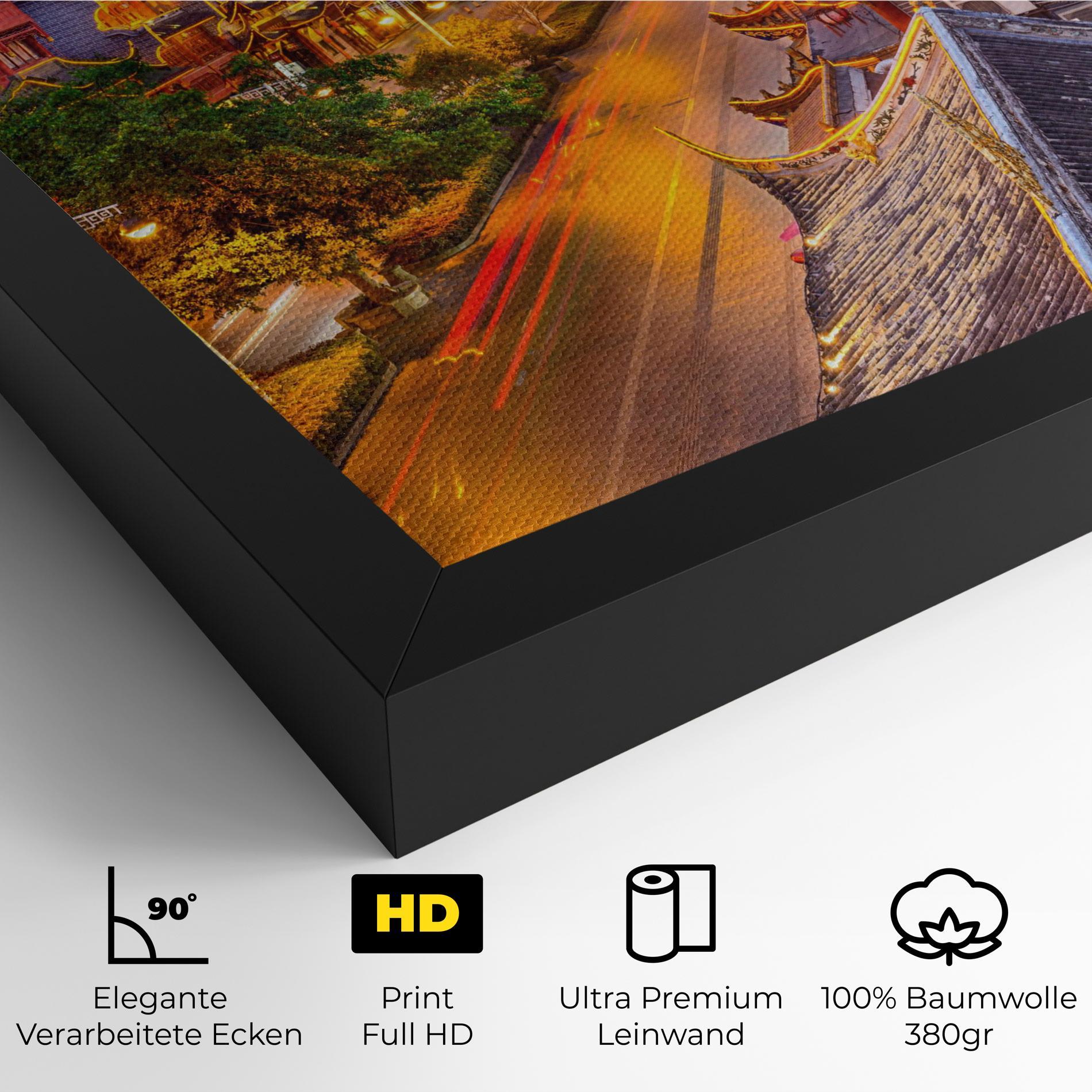 Leinwandbild Chengdu China mockup 4