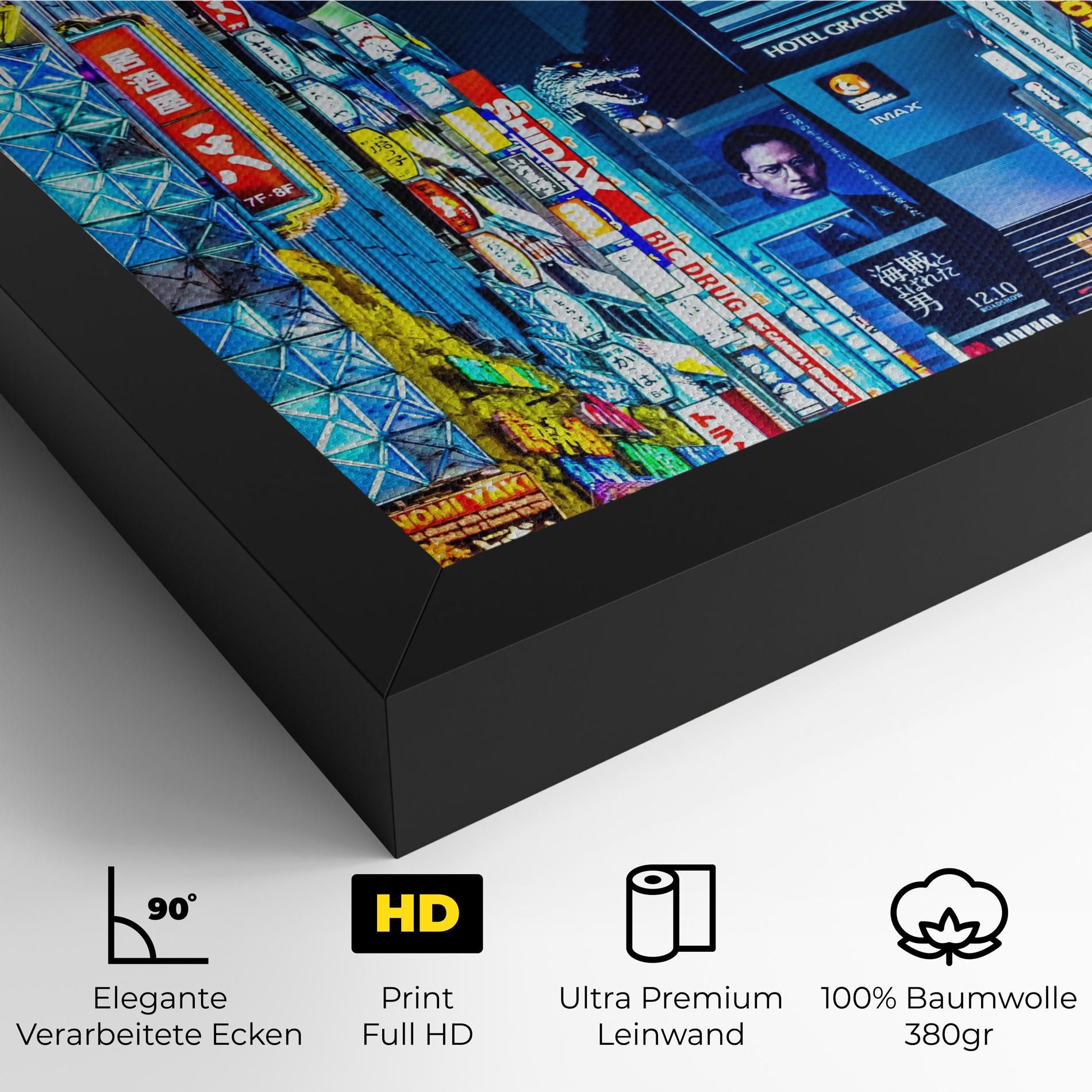 Colorful City Lights mockup 4