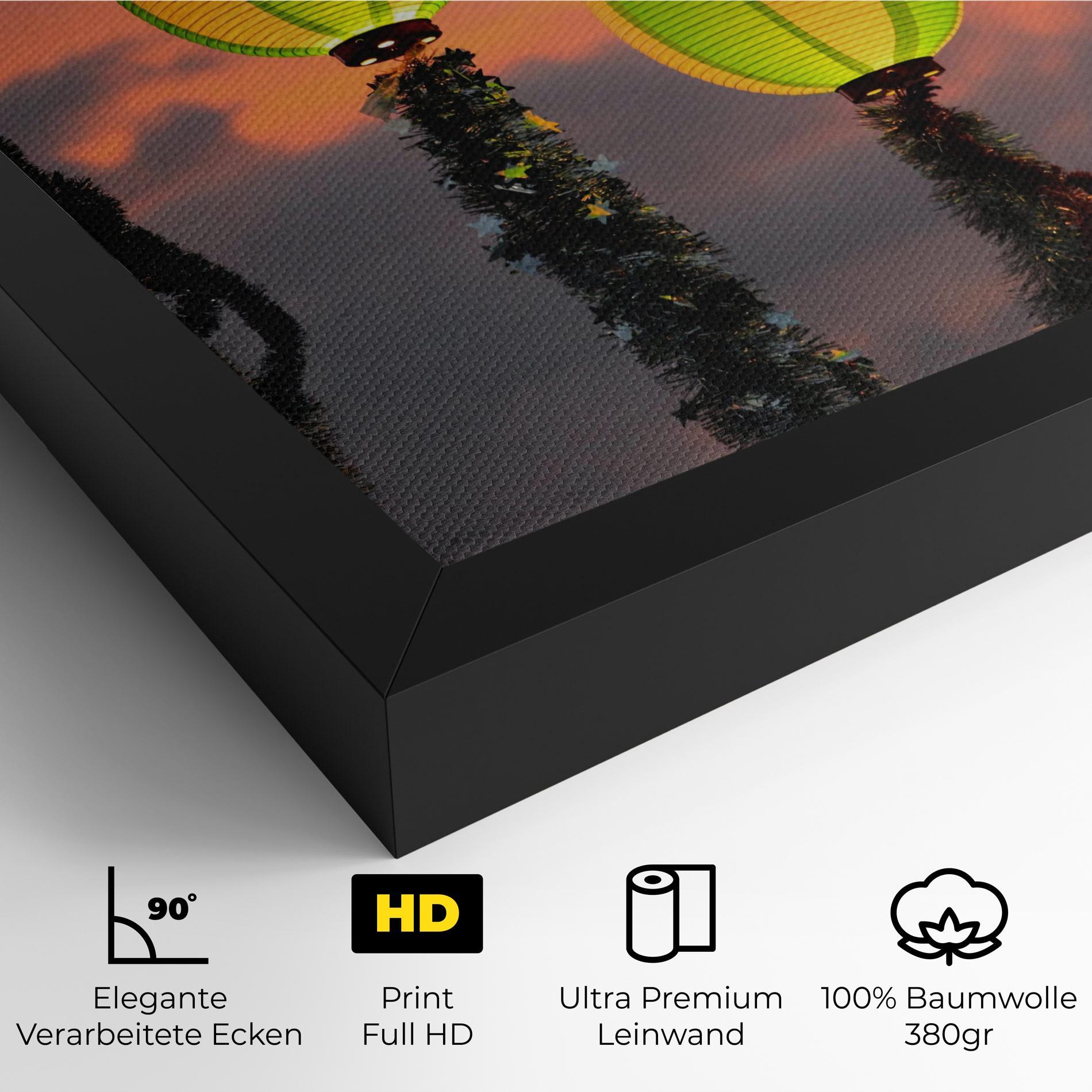 Leinwandbild Green Lights mockup 4