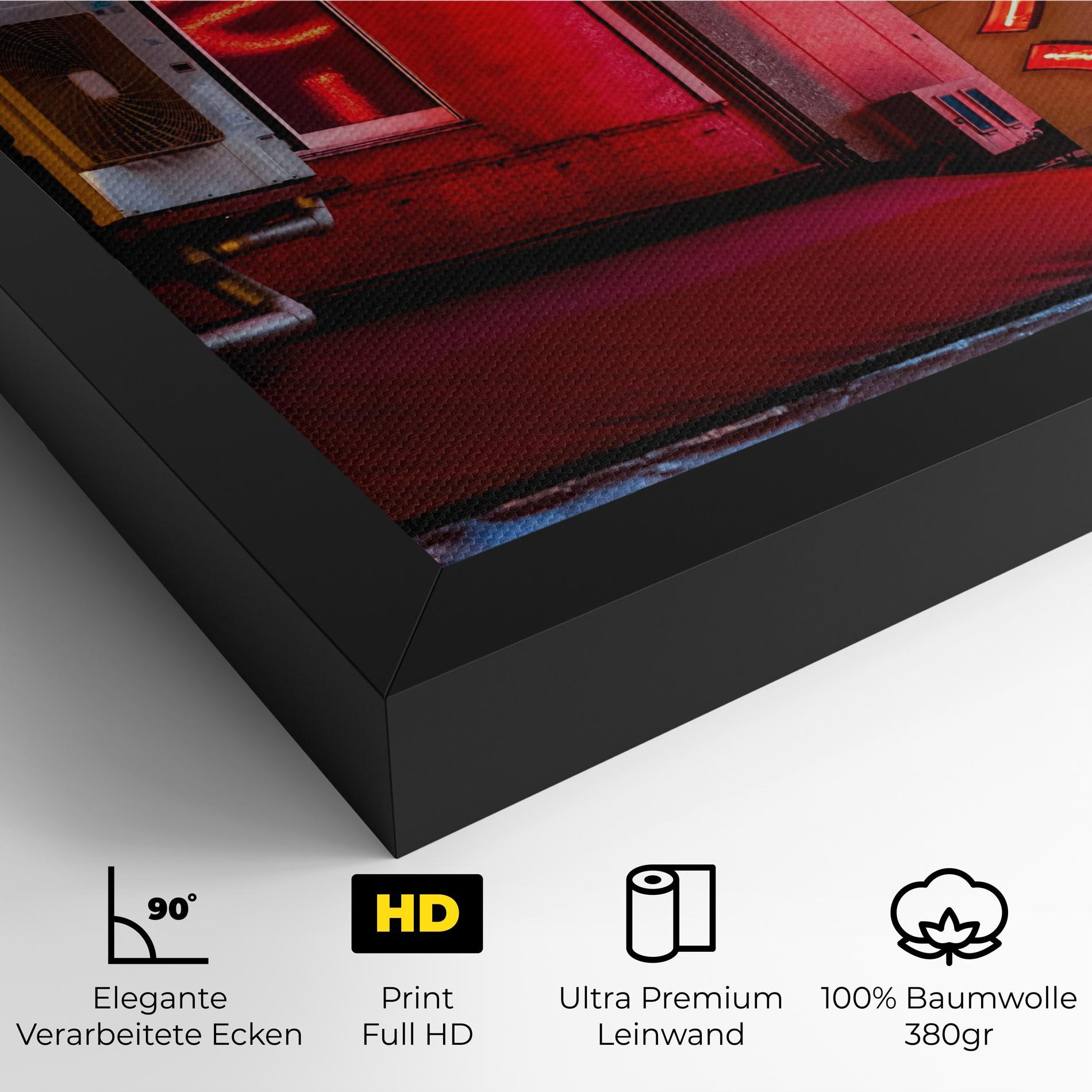 Leinwandbild Ramen Restaurant mockup 4