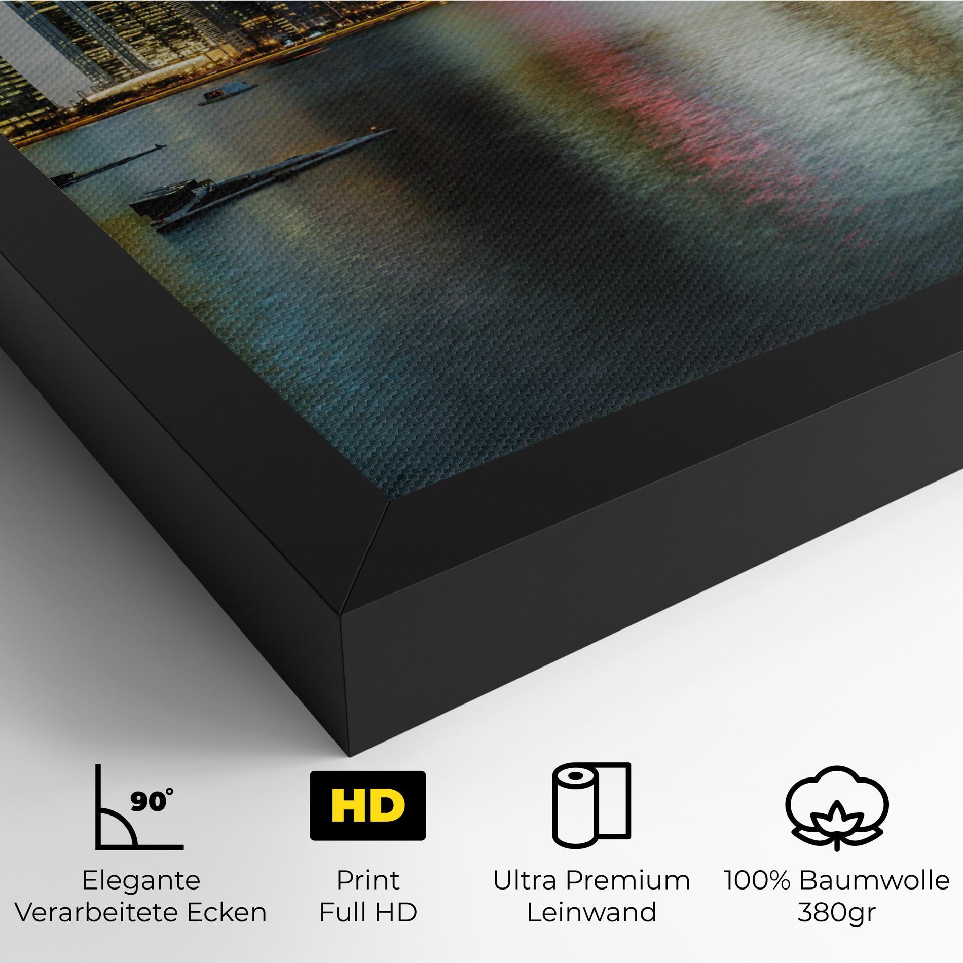Leinwandbild Singapore Skyline mockup 4