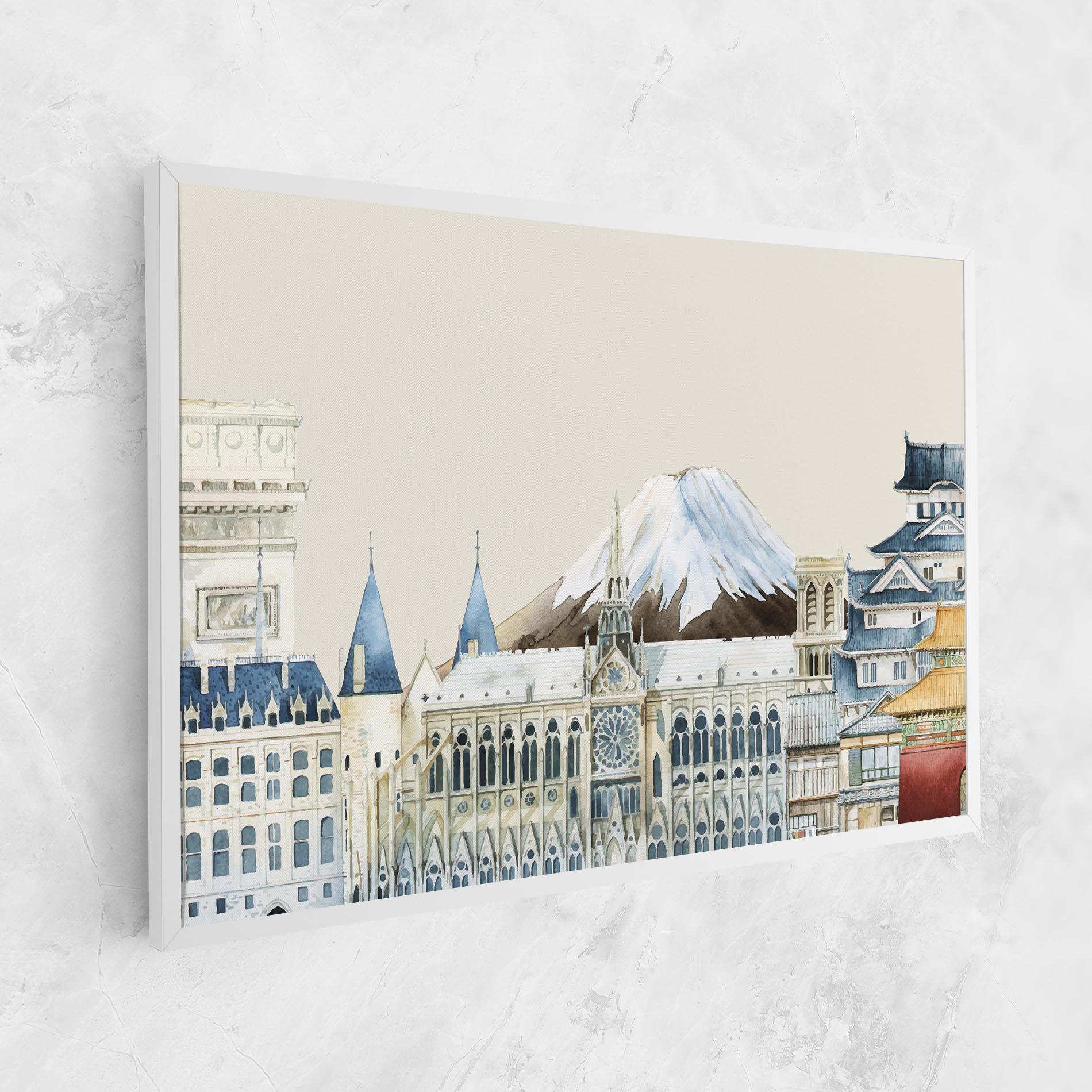 Leinwandbild City Mix mockup 1