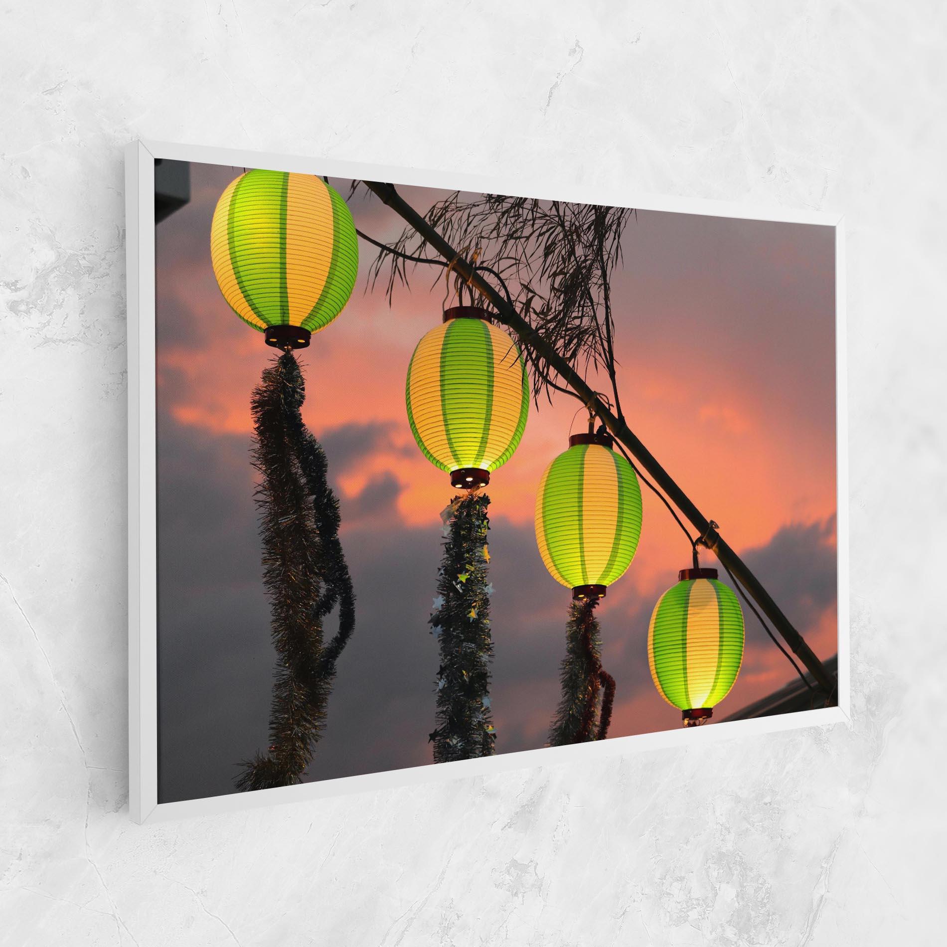 Leinwandbild Green Lights mockup 1