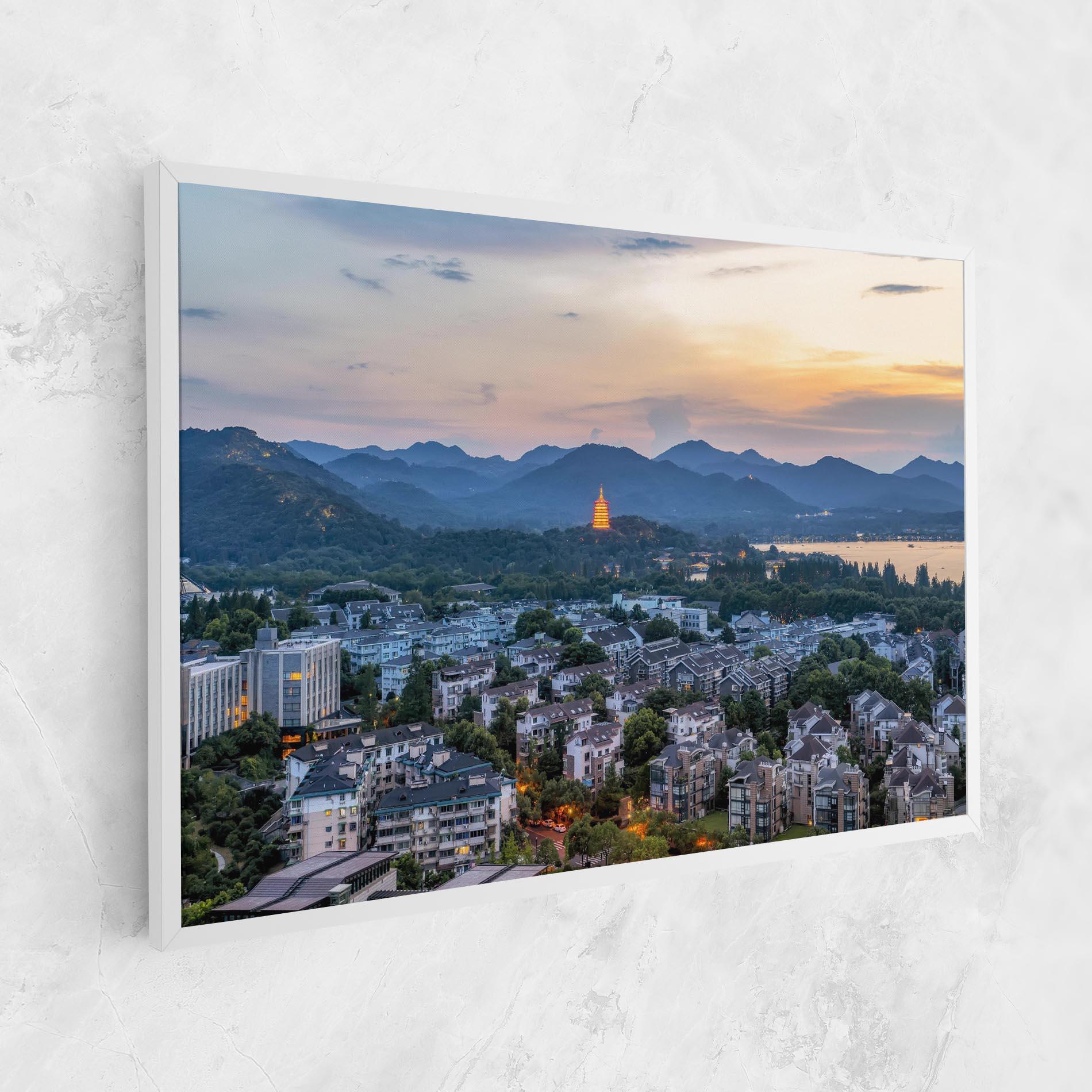 Leinwandbild Hangzhou China mockup 1