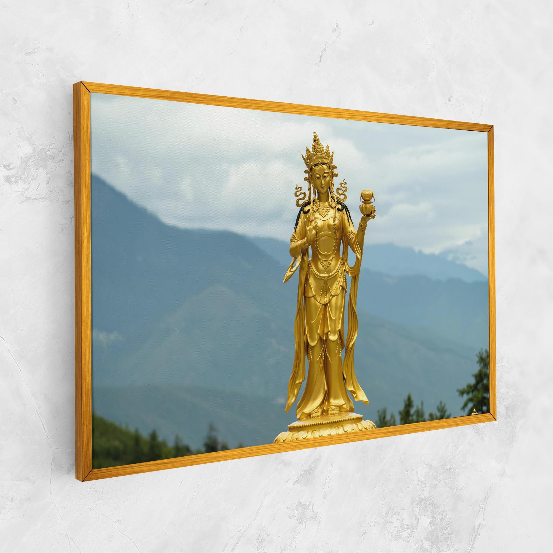 Leinwandbild Golden Tara mockup 1