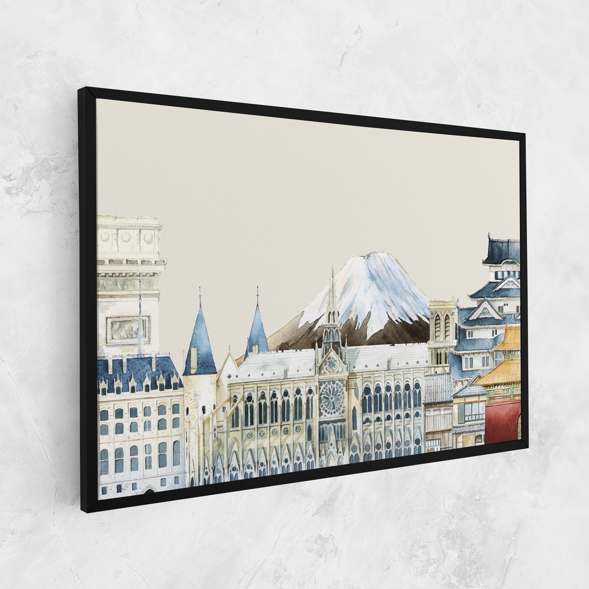 Leinwandbild City Mix mockup 1