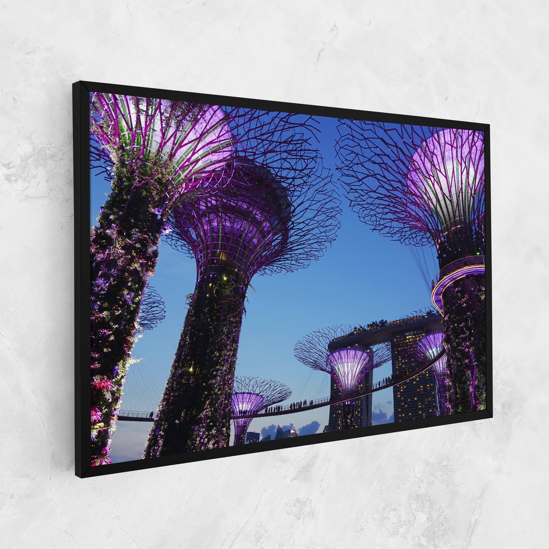 Leinwandbild Gardens By The Bay mockup 1