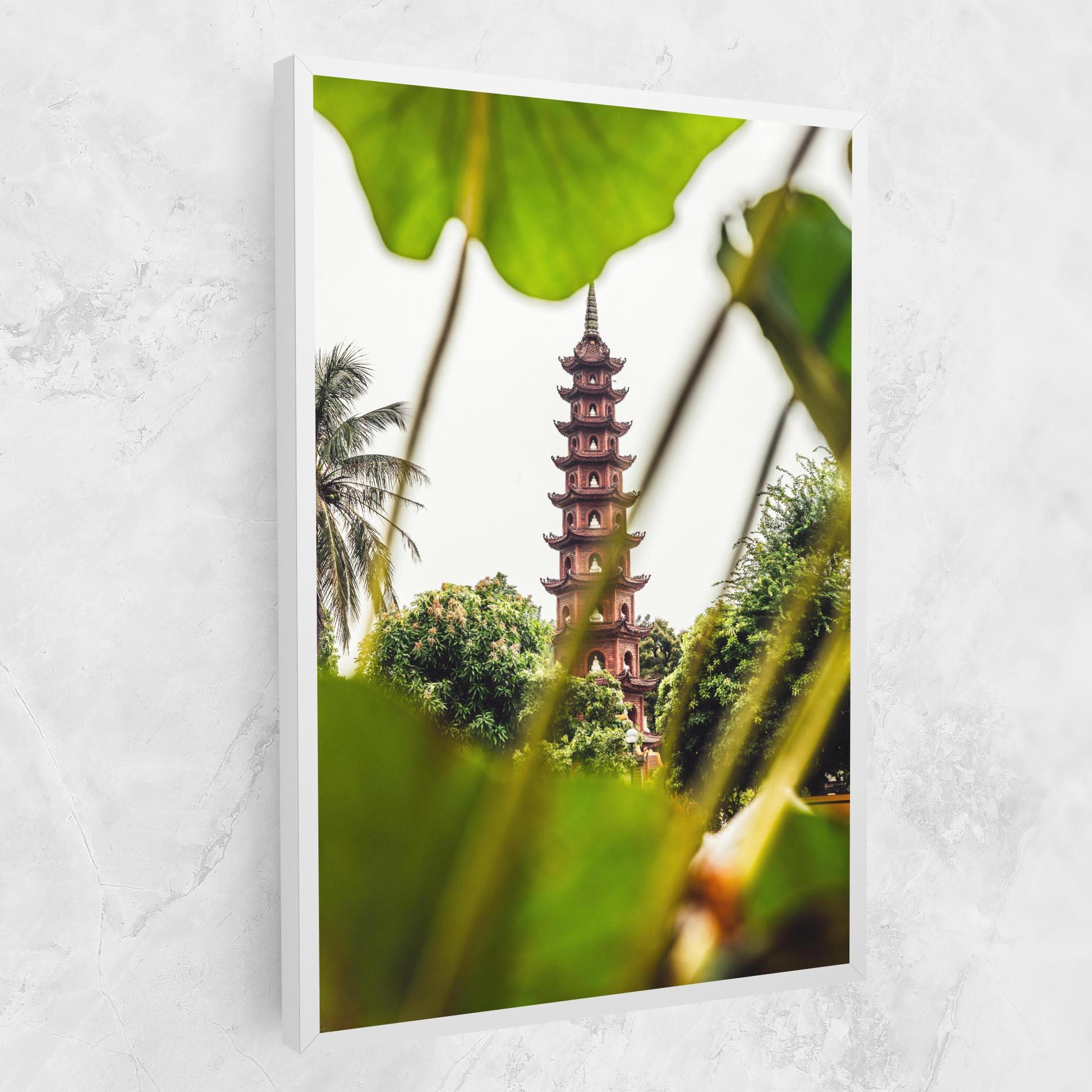 Leinwandbild Tran Quoc Pagoda mockup 1