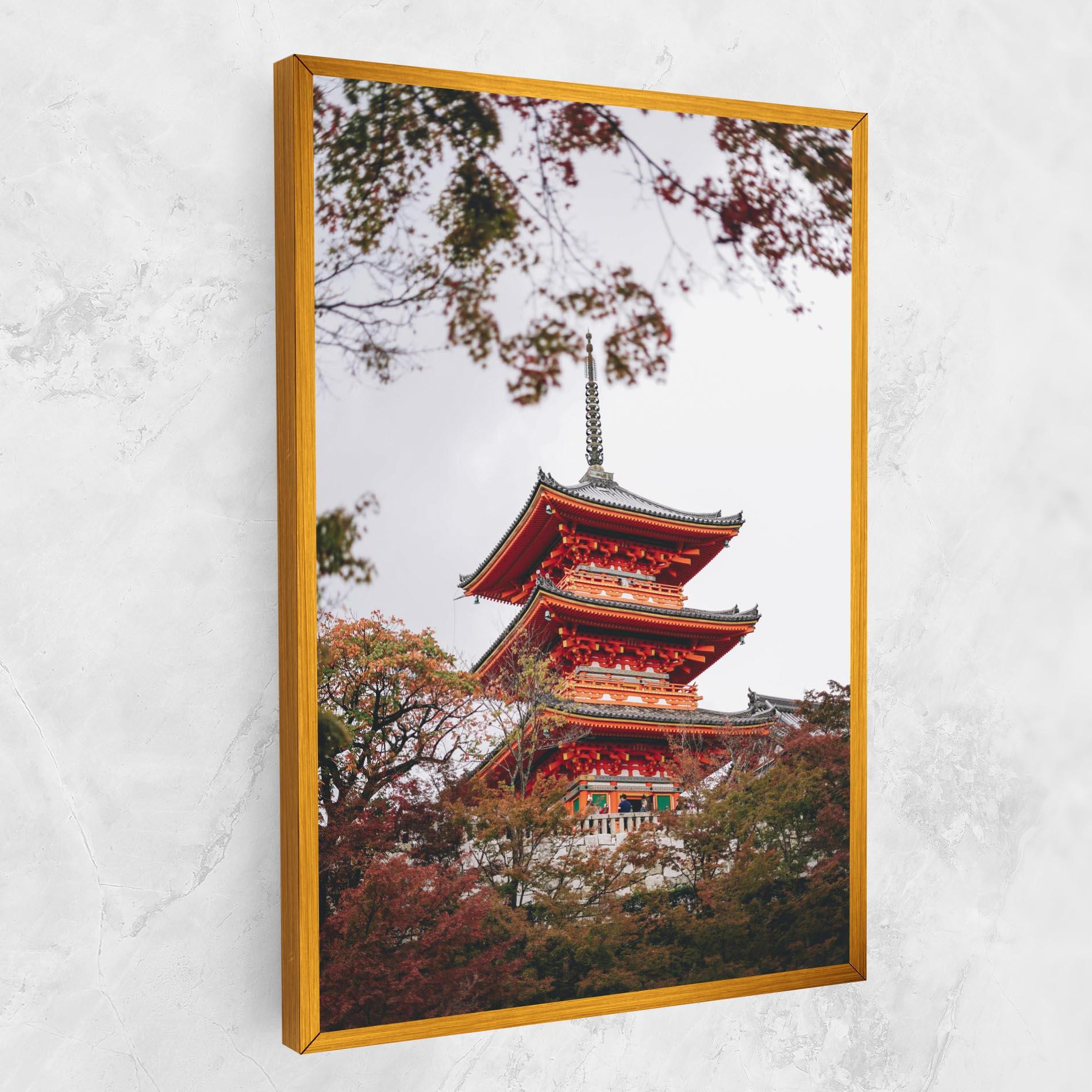 Leinwandbild Kiyomizu Dera mockup 1