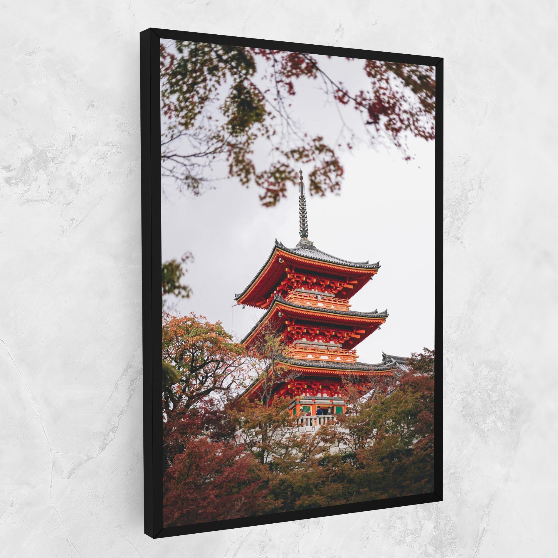 Leinwandbild Kiyomizu Dera mockup 1
