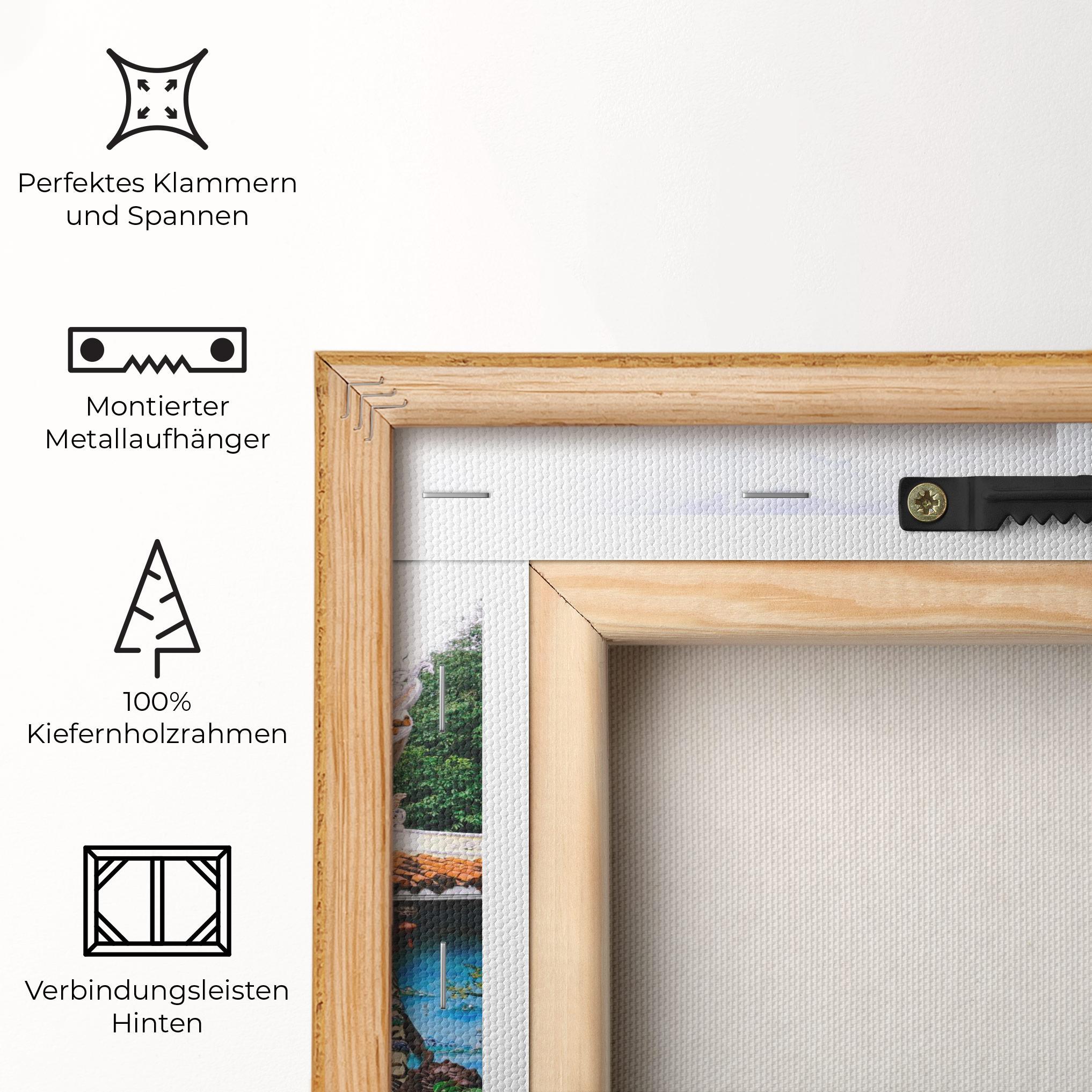 Leinwandbild Danang S Marble mockup 5