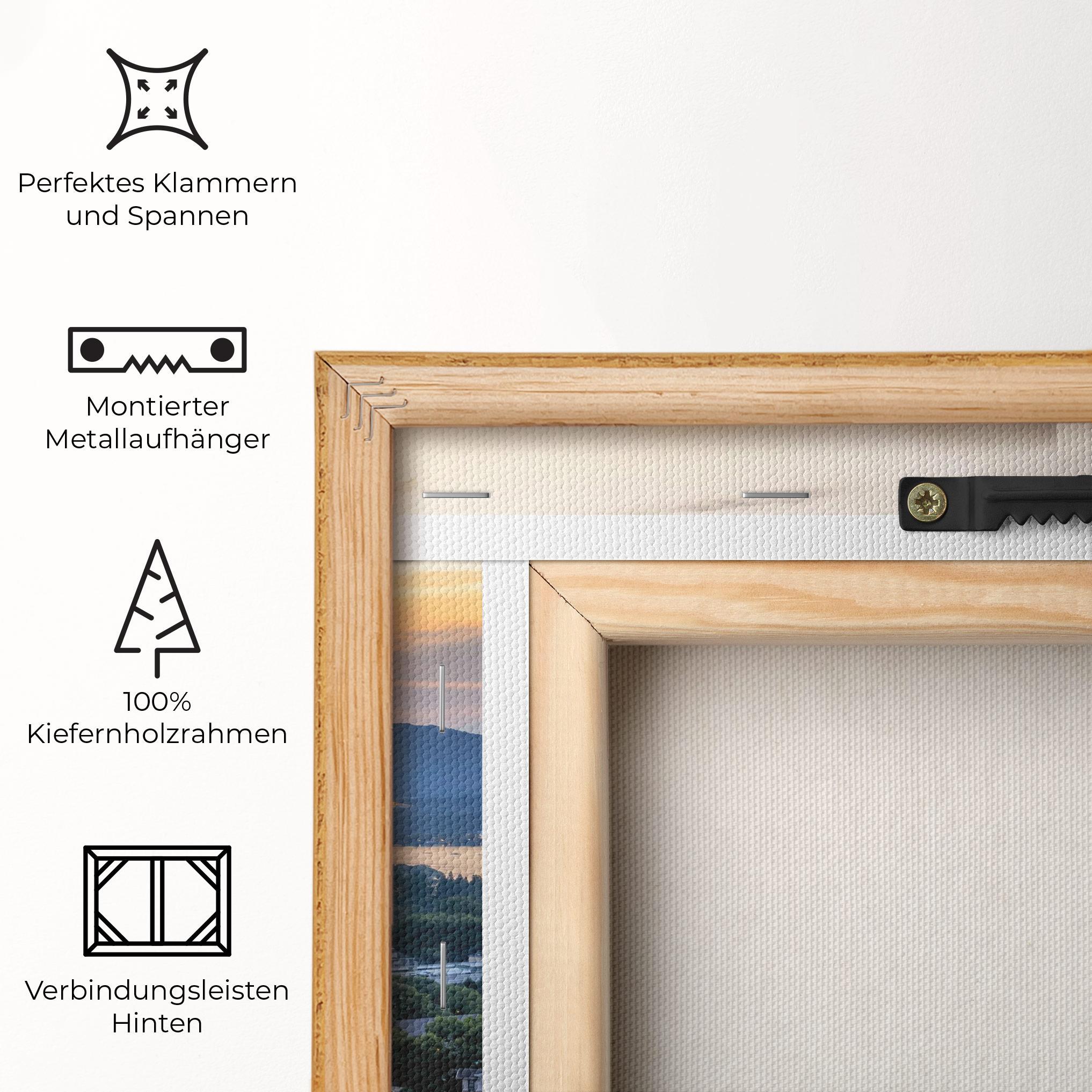 Leinwandbild Hangzhou China mockup 5