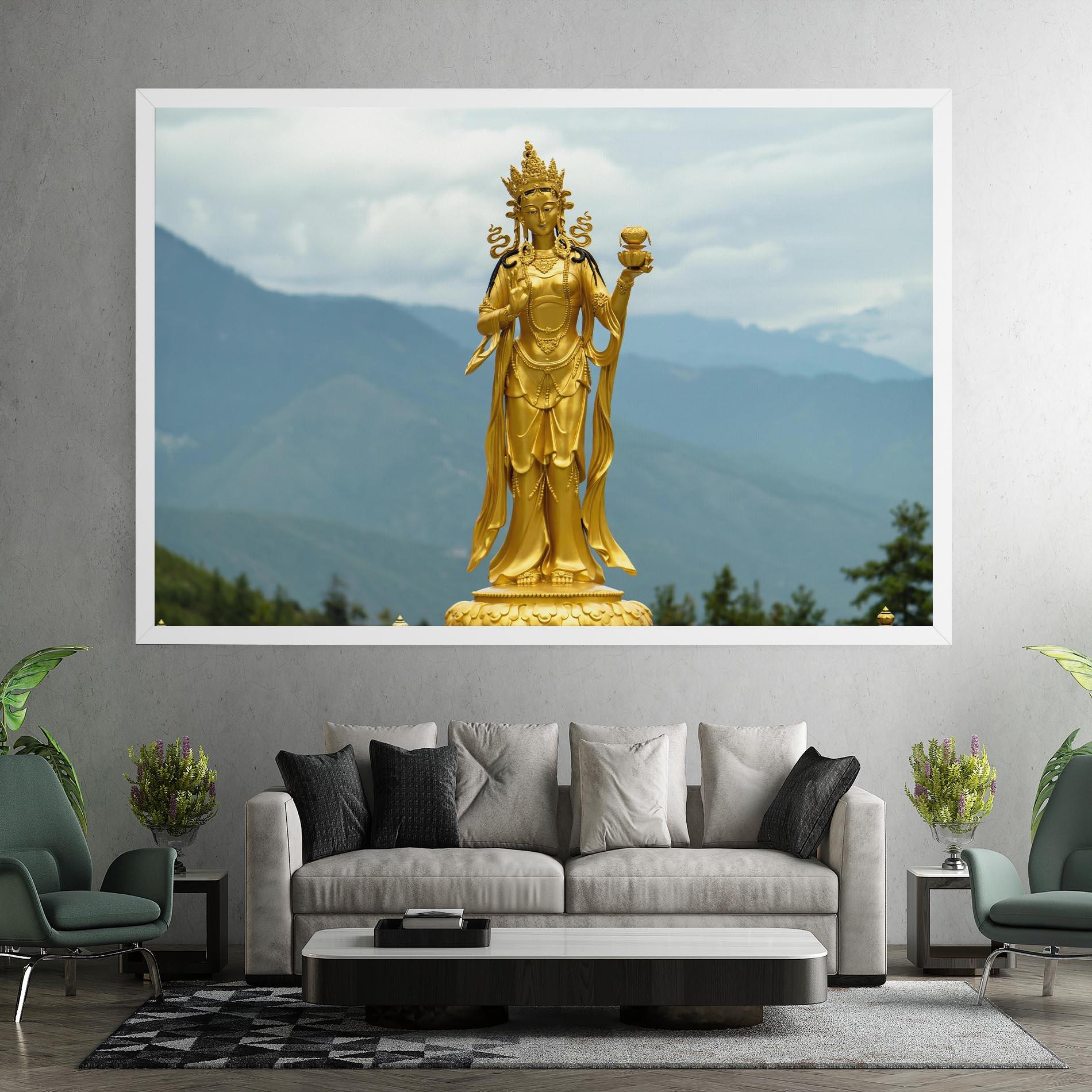 Leinwandbild Golden Tara mockup 7