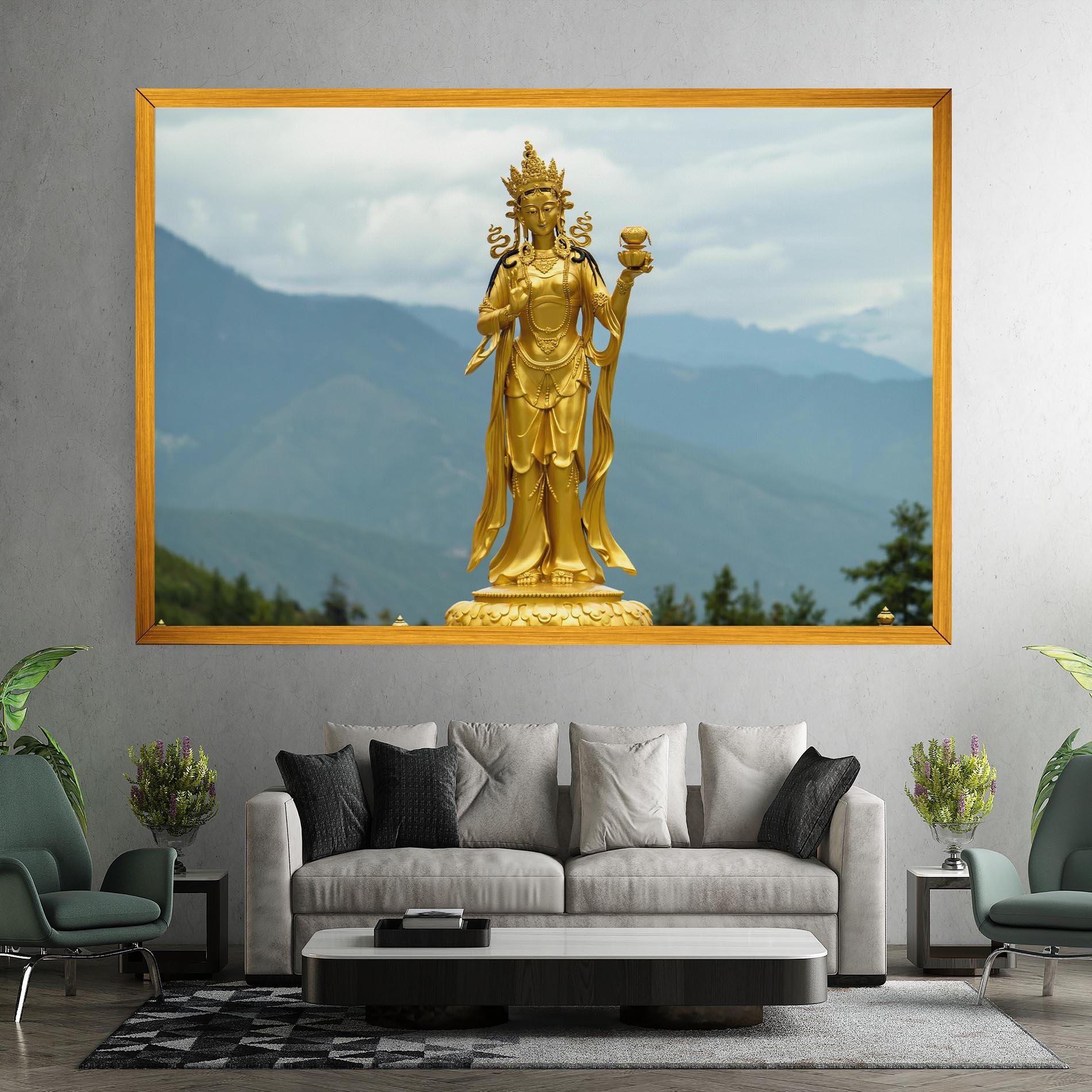 Leinwandbild Golden Tara mockup 7