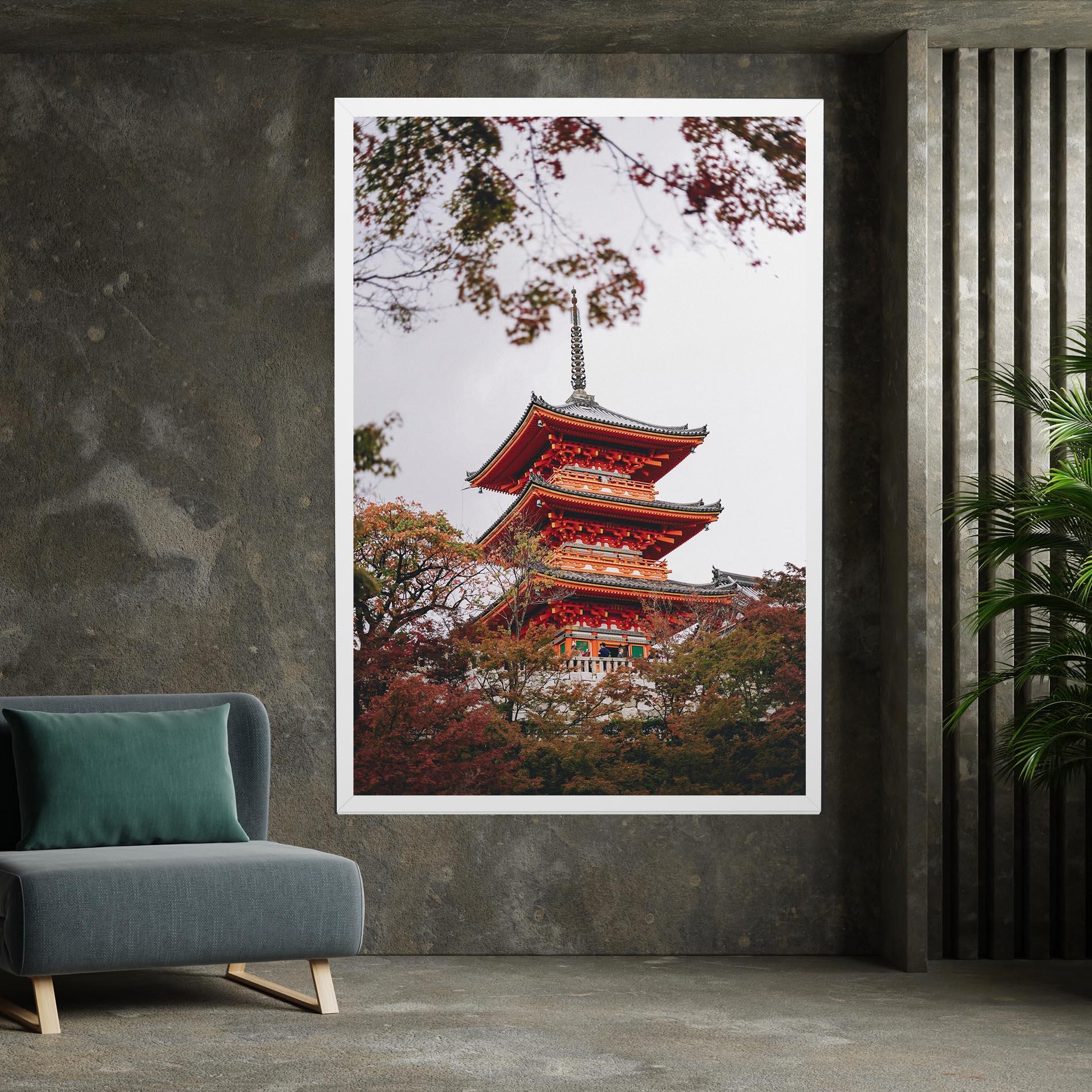 Leinwandbild Kiyomizu Dera mockup 7