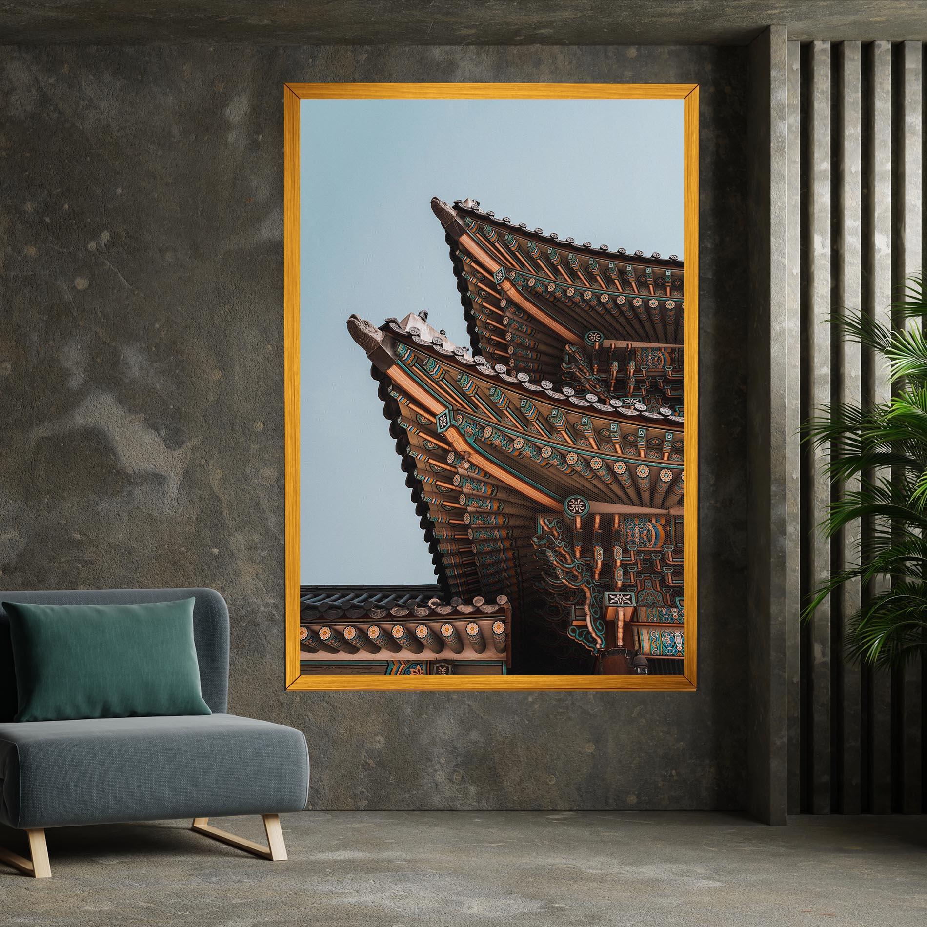 Leinwandbild Gyeongbokgung mockup 7