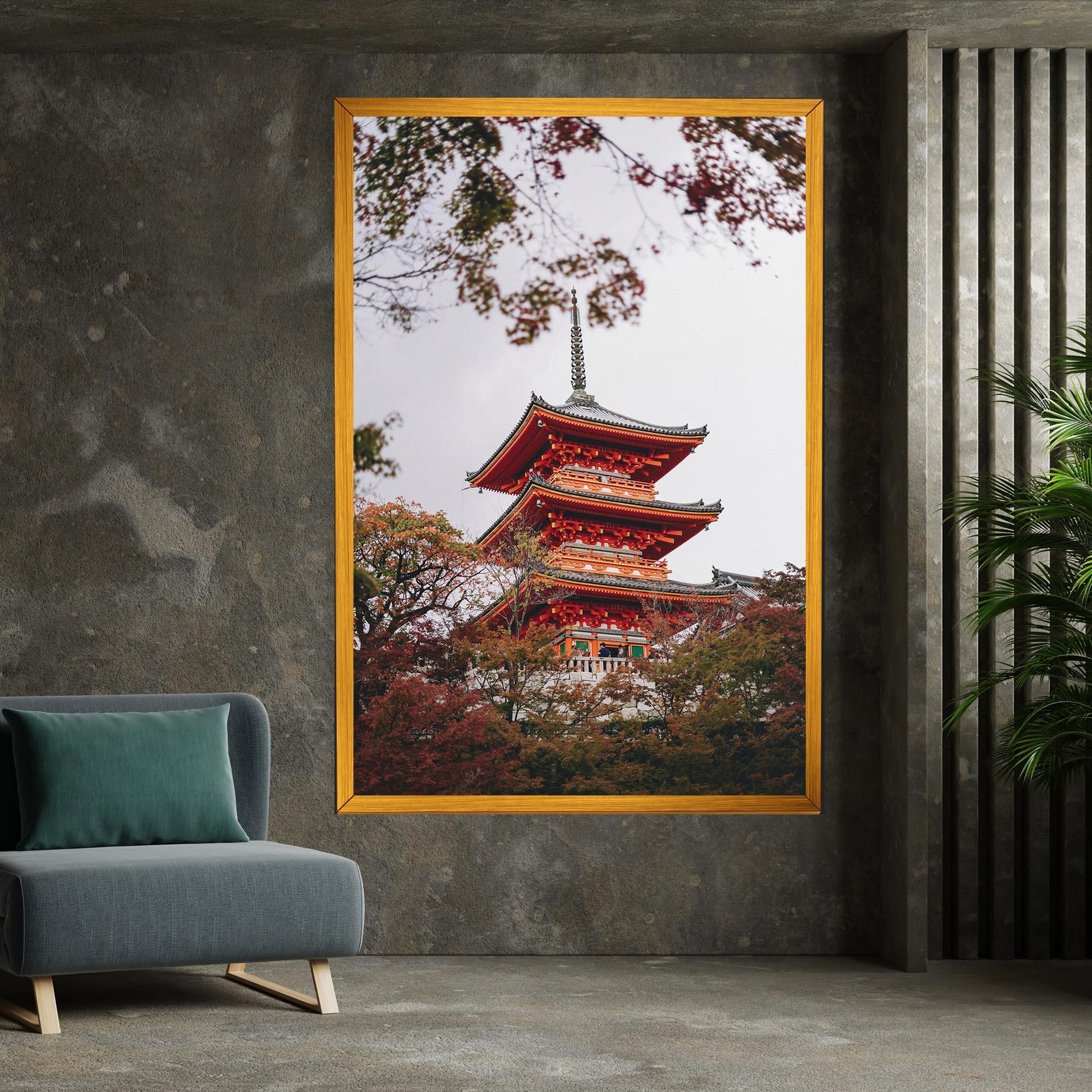 Leinwandbild Kiyomizu Dera mockup 7