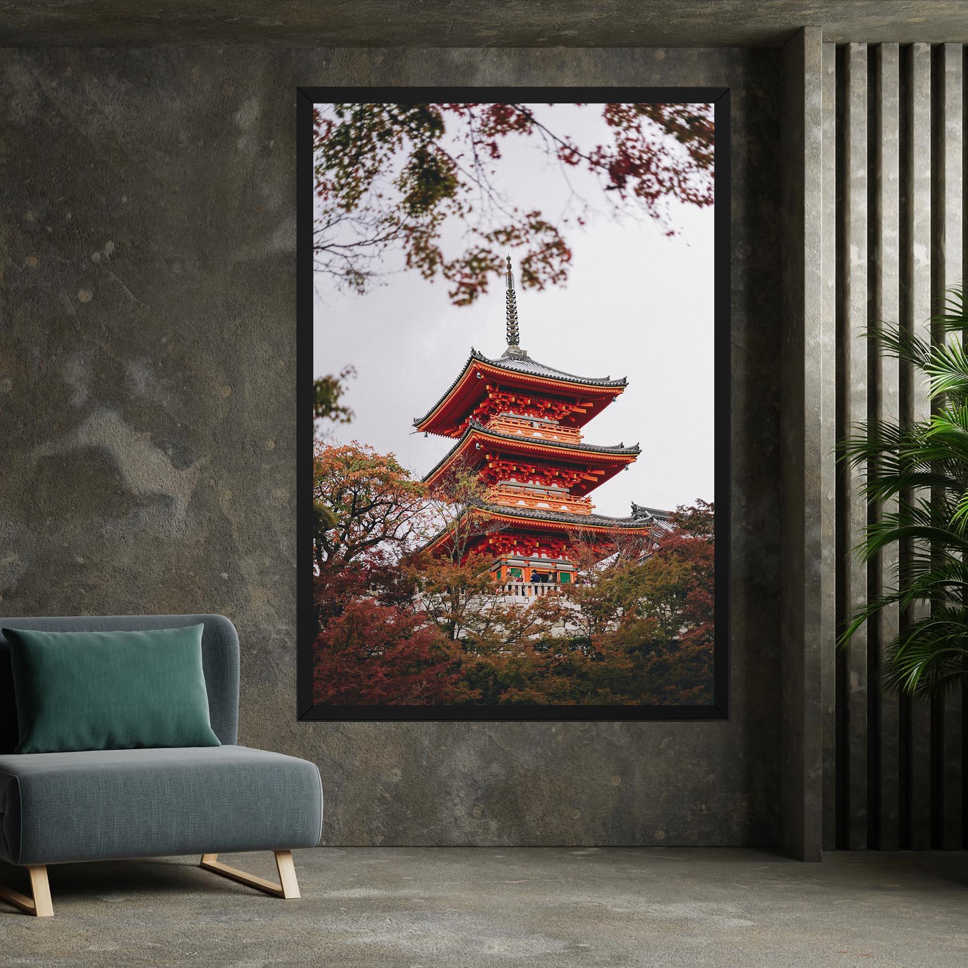 Leinwandbild Kiyomizu Dera mockup 7