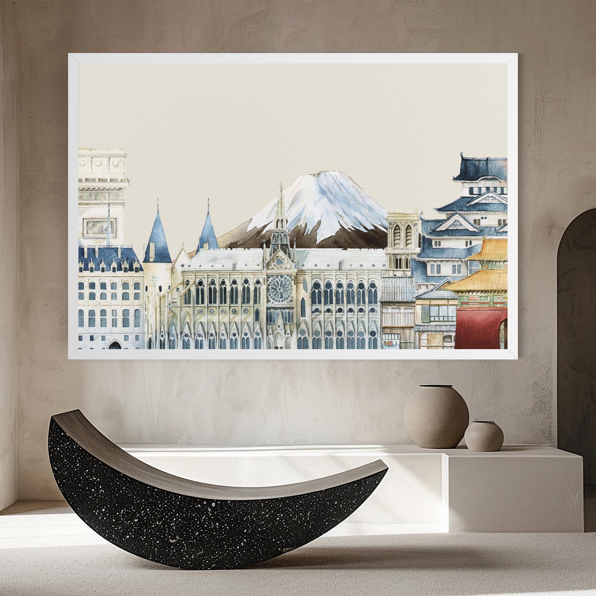 Leinwandbild City Mix mockup 8