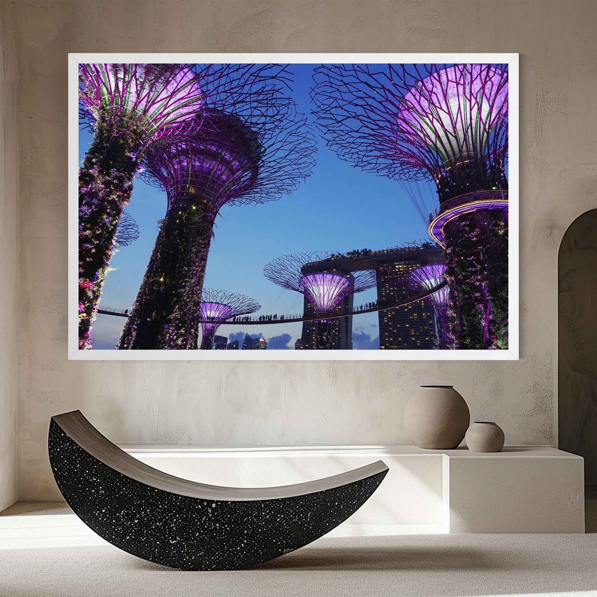 Leinwandbild Gardens By The Bay mockup 8