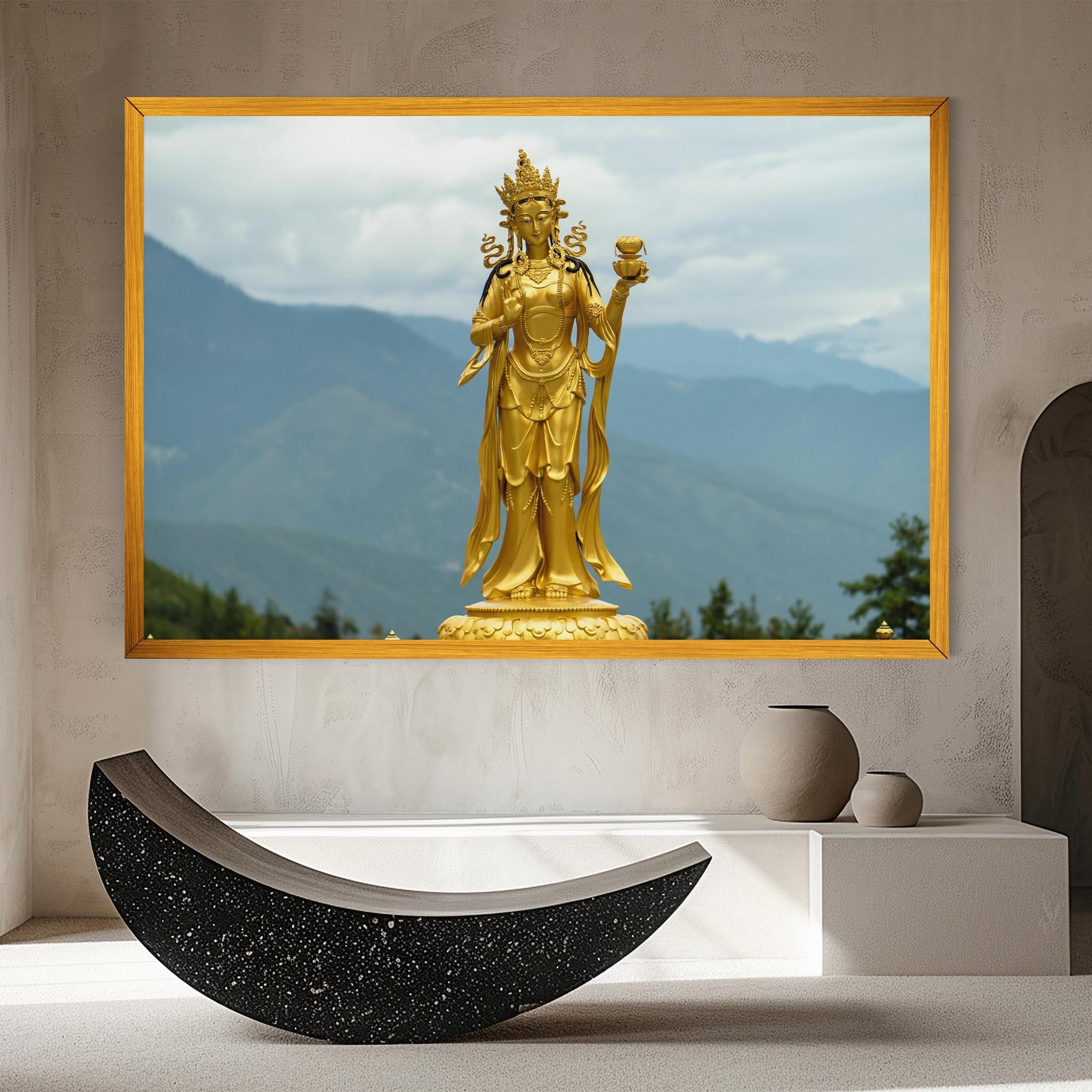 Leinwandbild Golden Tara mockup 8