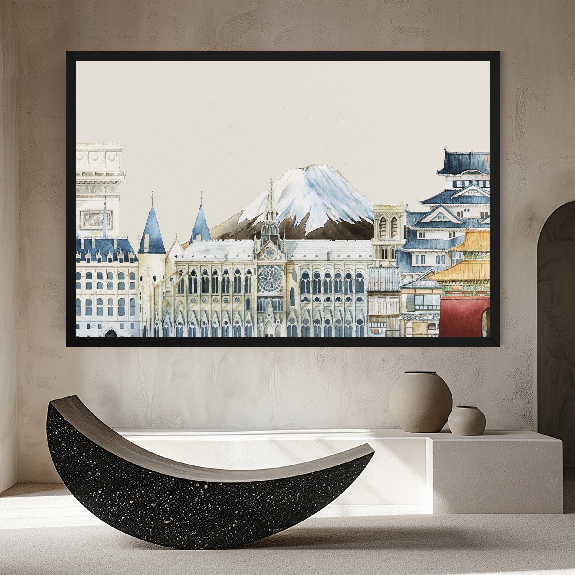 Leinwandbild City Mix mockup 8