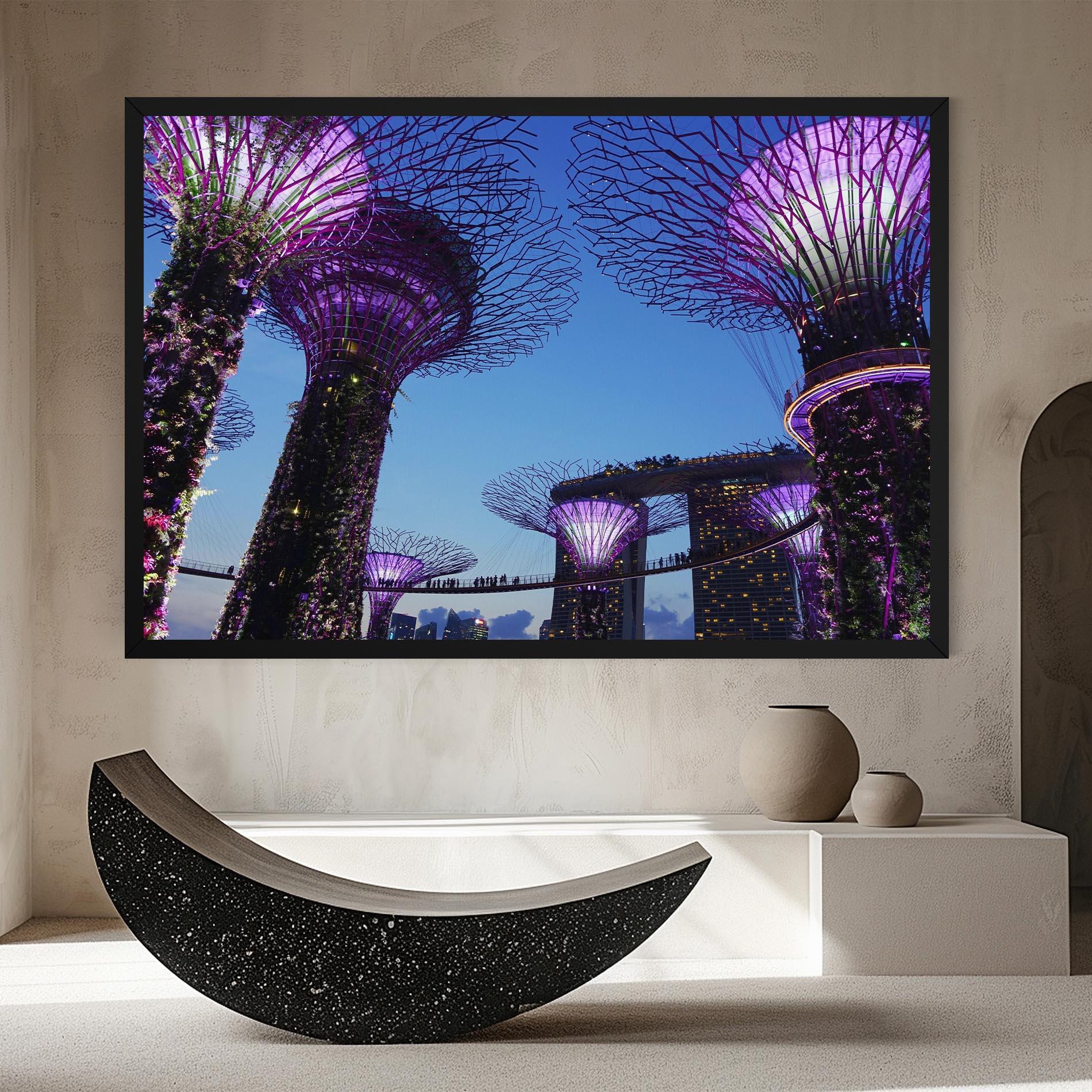 Leinwandbild Gardens By The Bay mockup 8