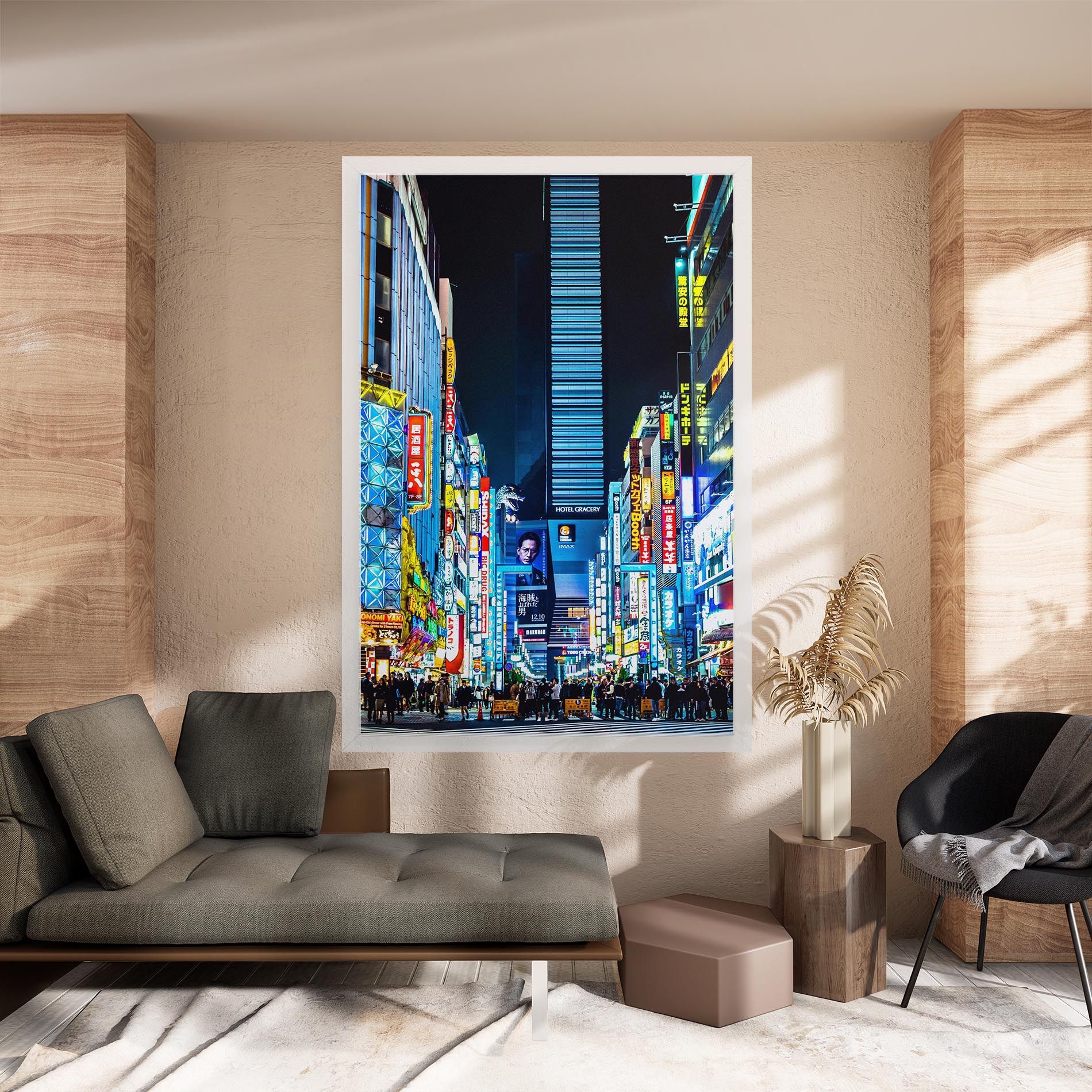 Colorful City Lights mockup 8