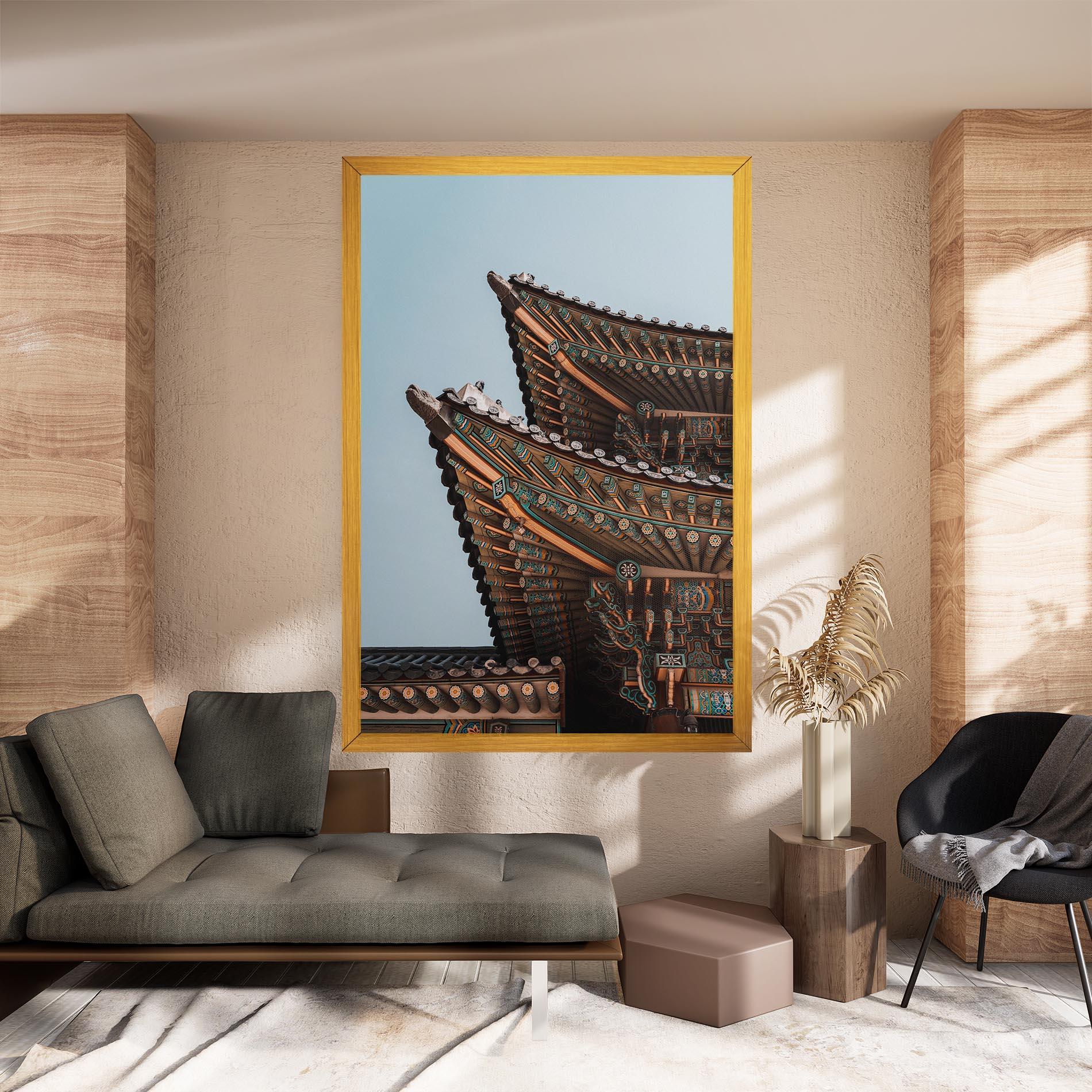 Leinwandbild Gyeongbokgung mockup 8