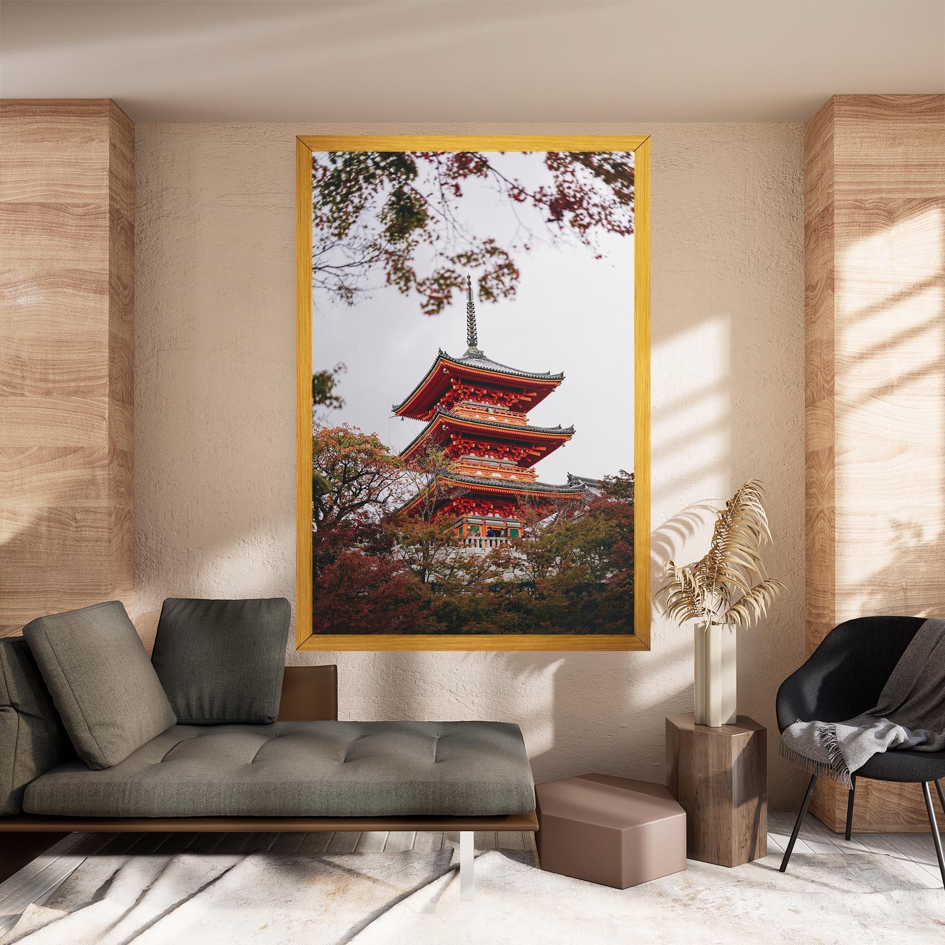 Leinwandbild Kiyomizu Dera mockup 8