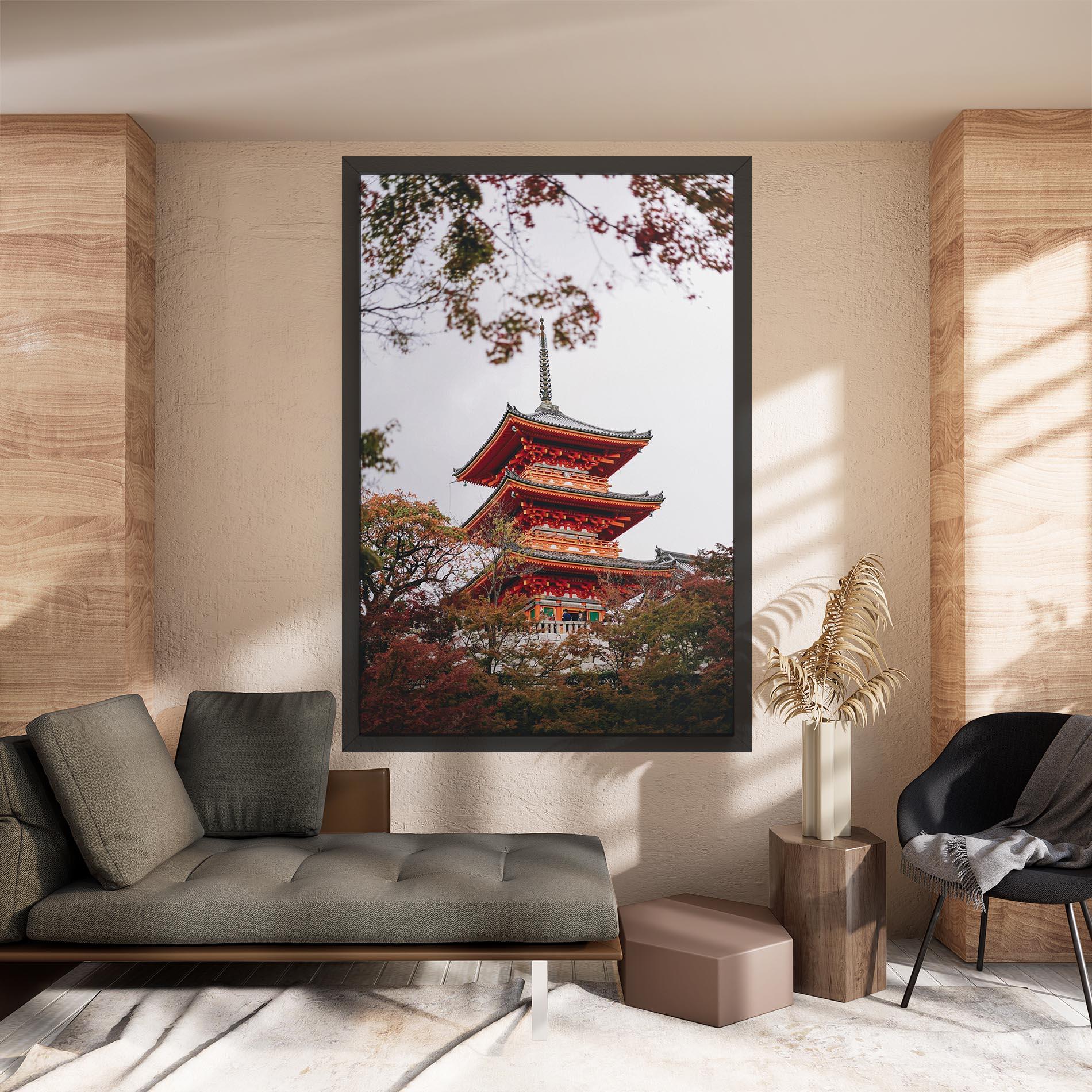 Leinwandbild Kiyomizu Dera mockup 8