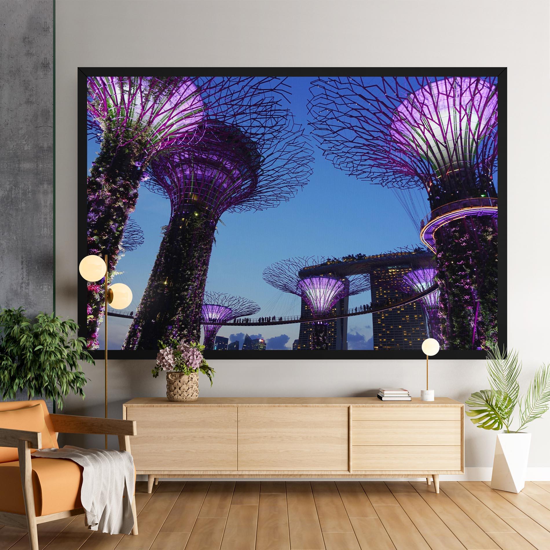 Leinwandbild Gardens By The Bay mockup 9