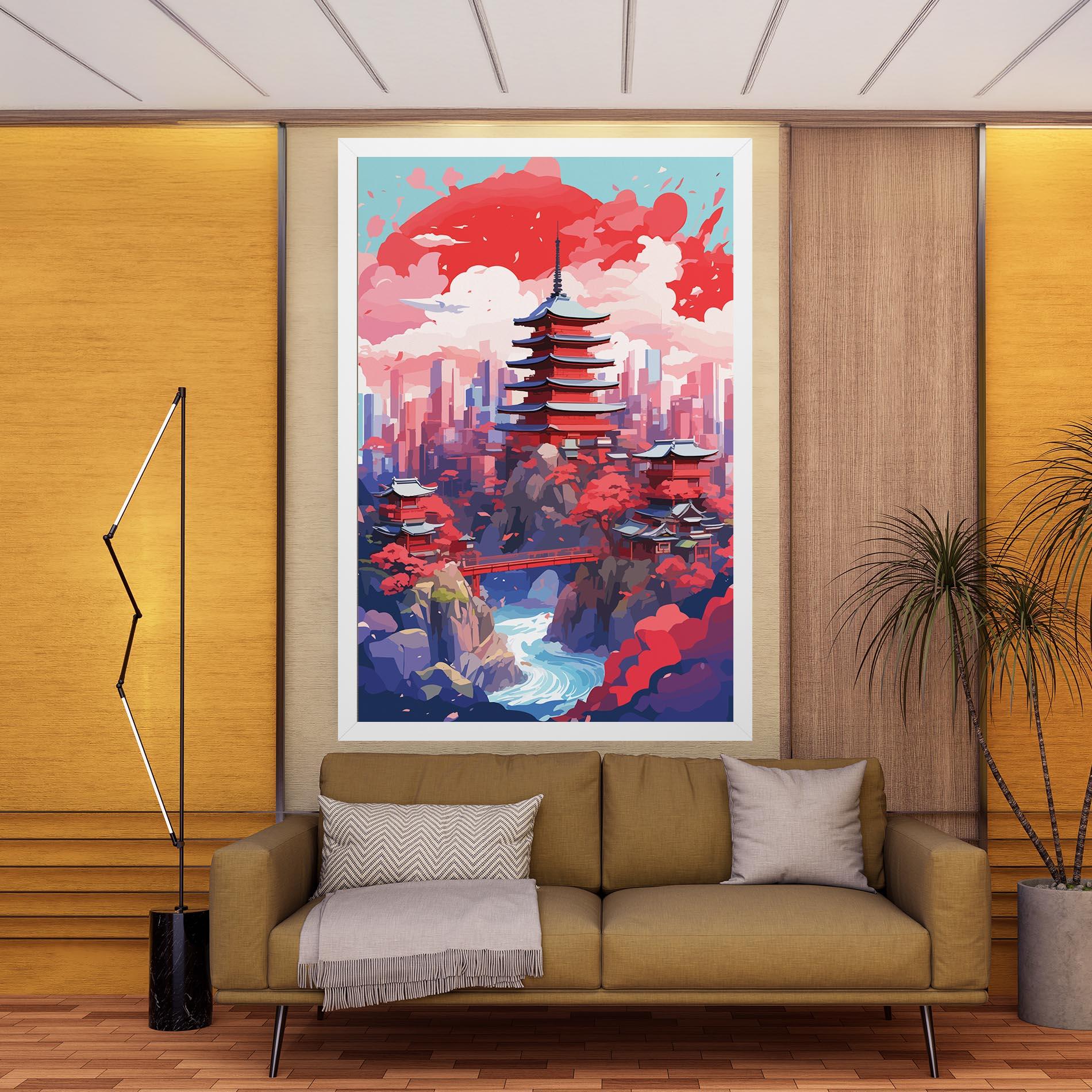 Leinwandbild City Style Art mockup 9