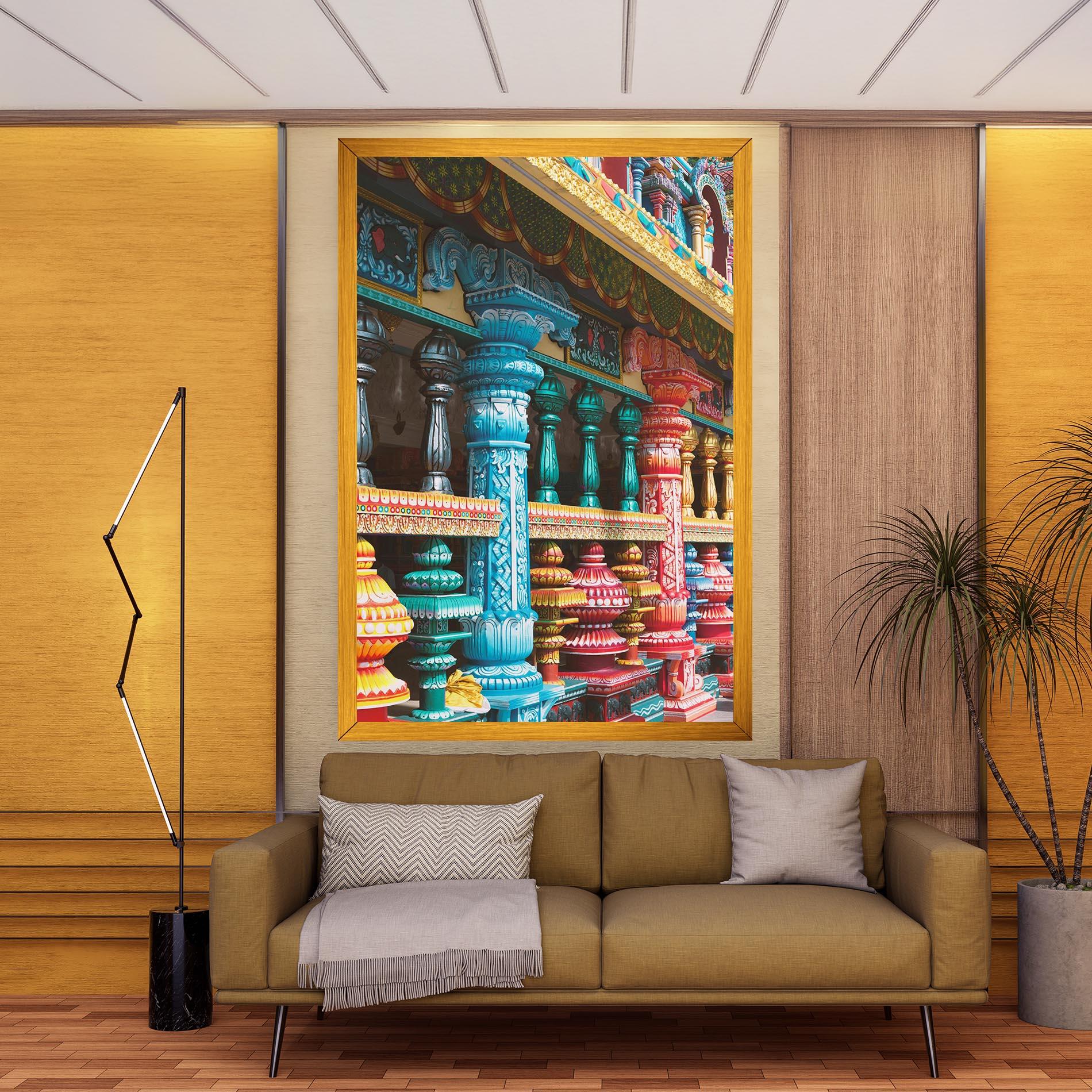 Leinwandbild Batu Caves mockup 9