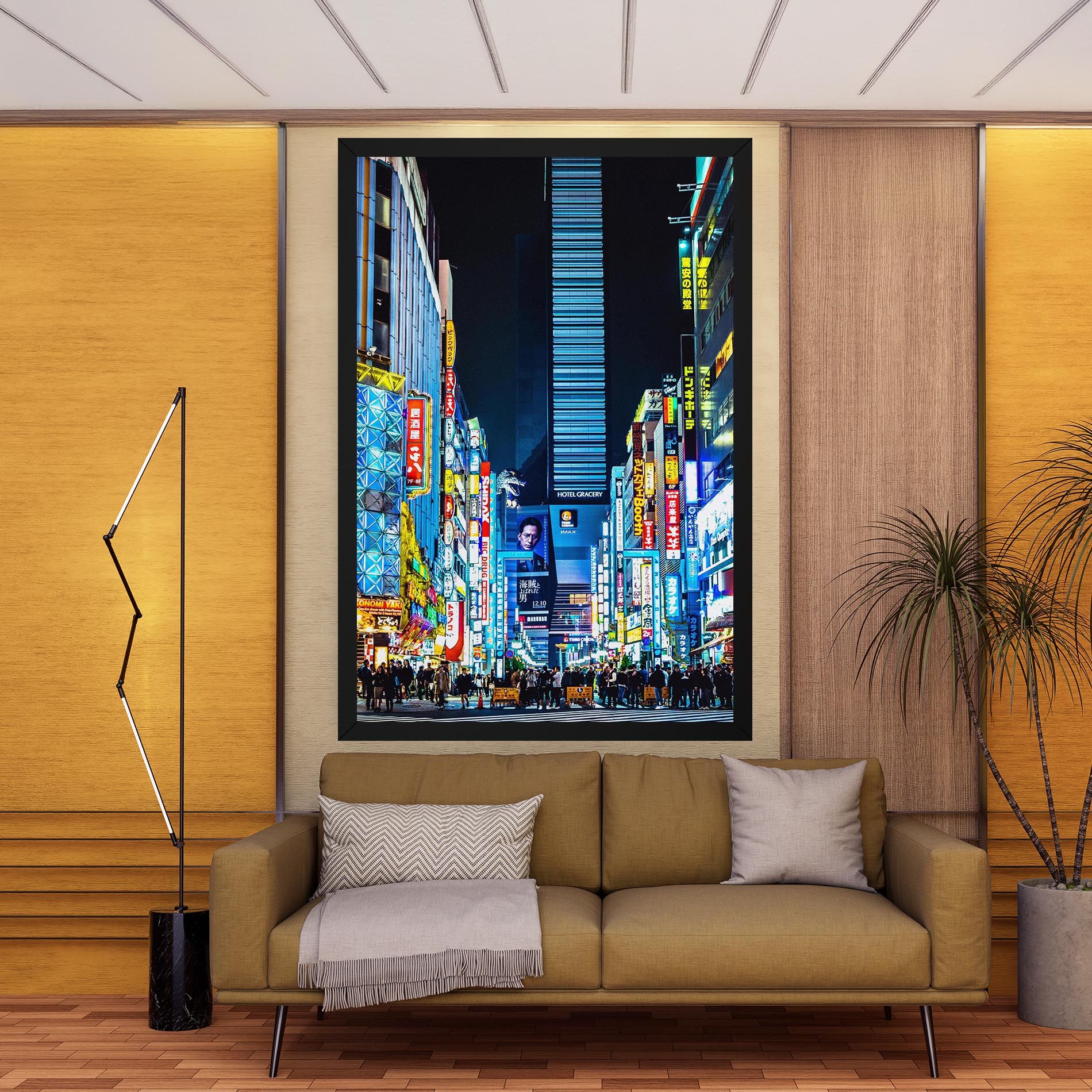 Colorful City Lights mockup 9