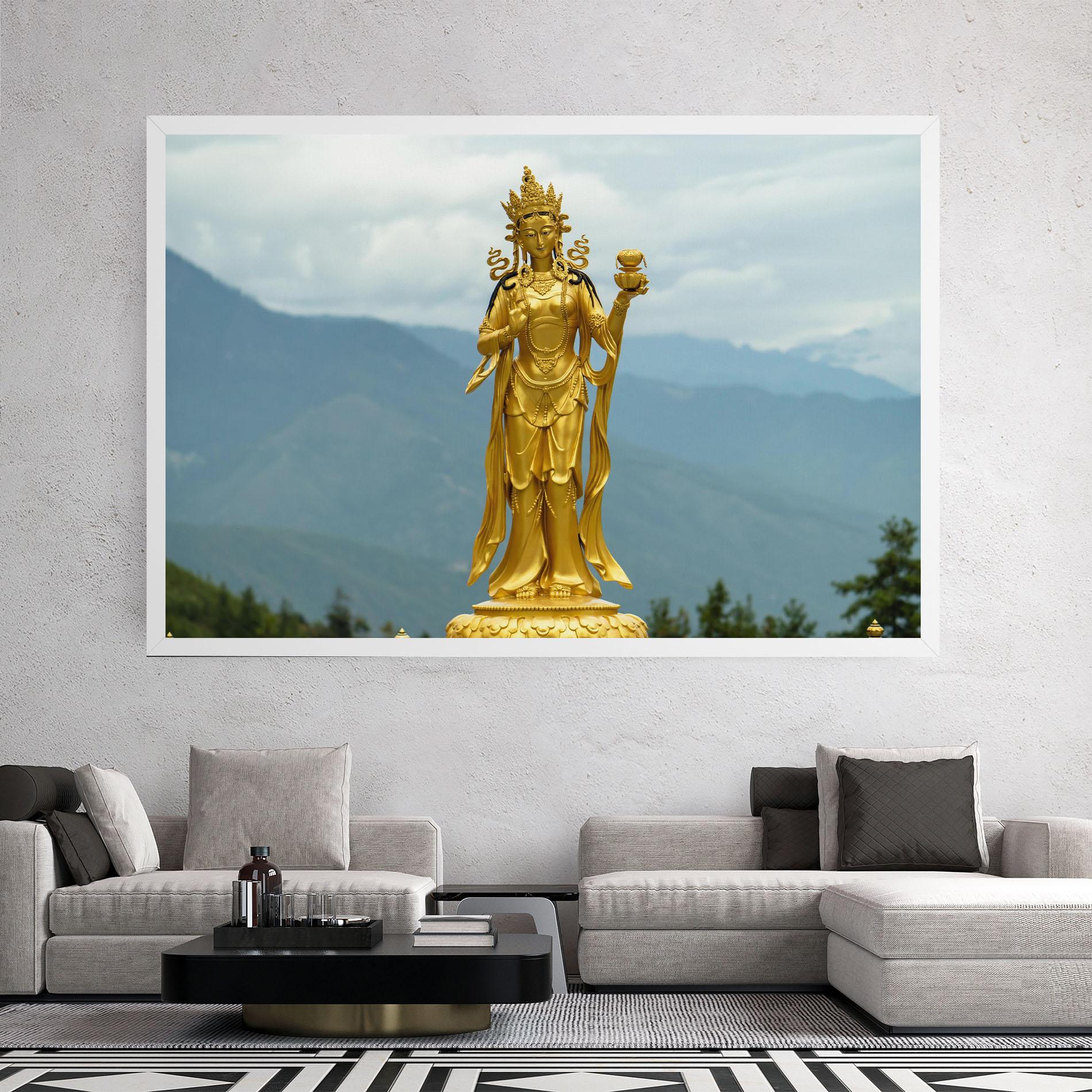 Leinwandbild Golden Tara mockup 2