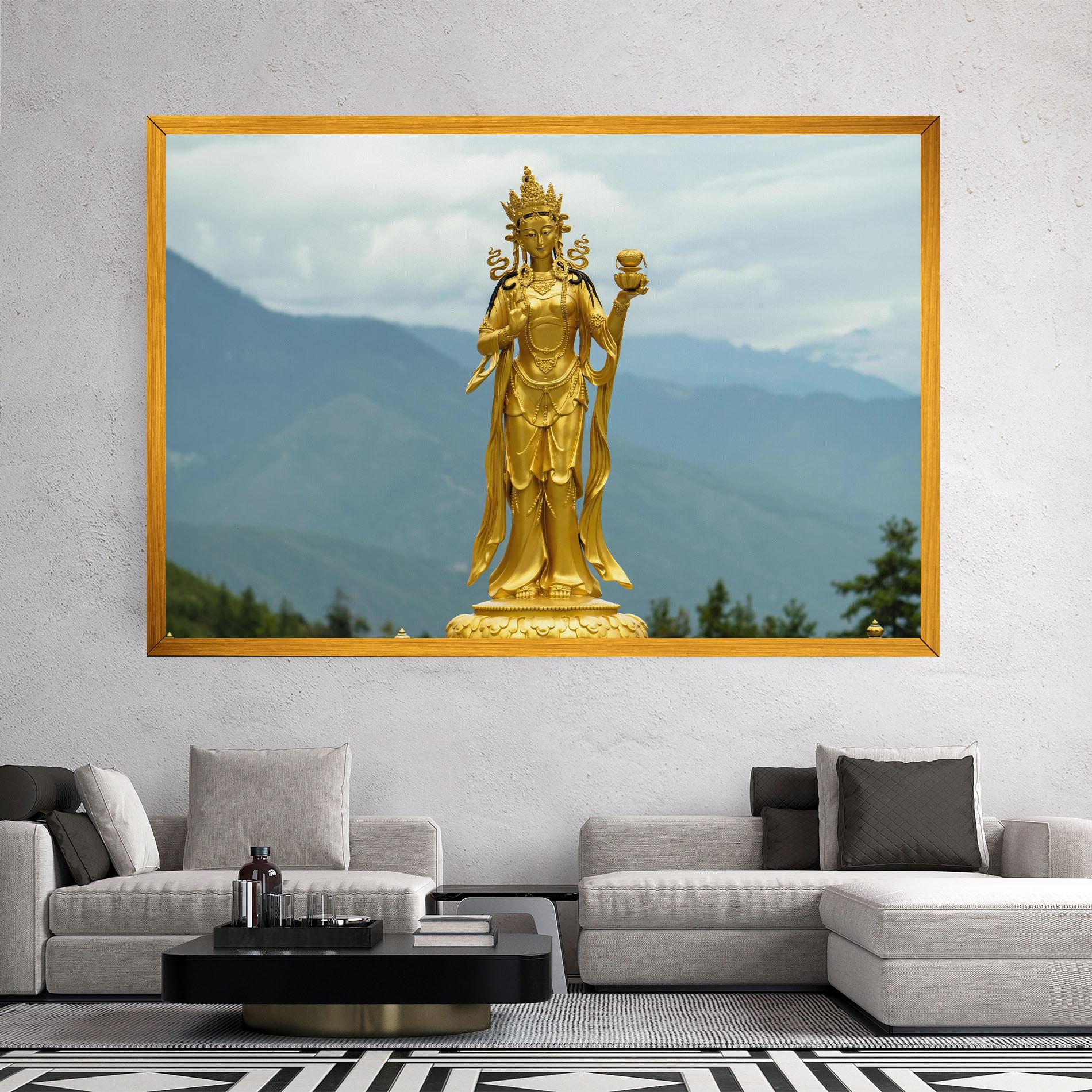 Leinwandbild Golden Tara mockup 2