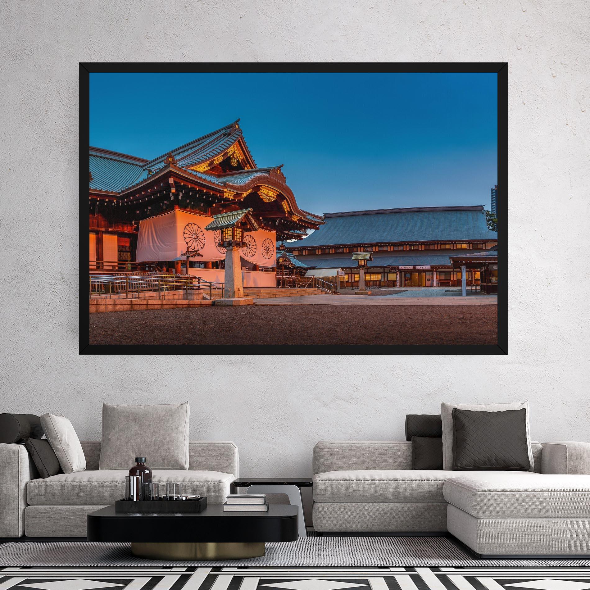 Leinwandbild Yasukuni Jinja mockup 2