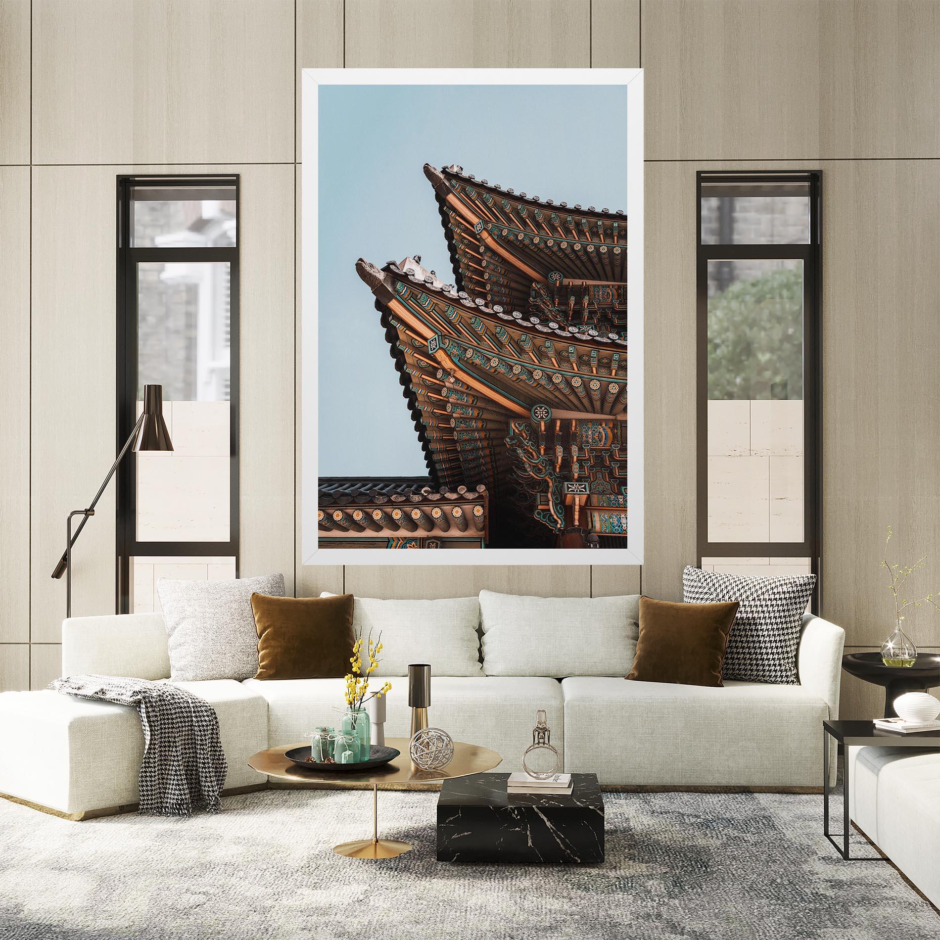 Leinwandbild Gyeongbokgung mockup 2