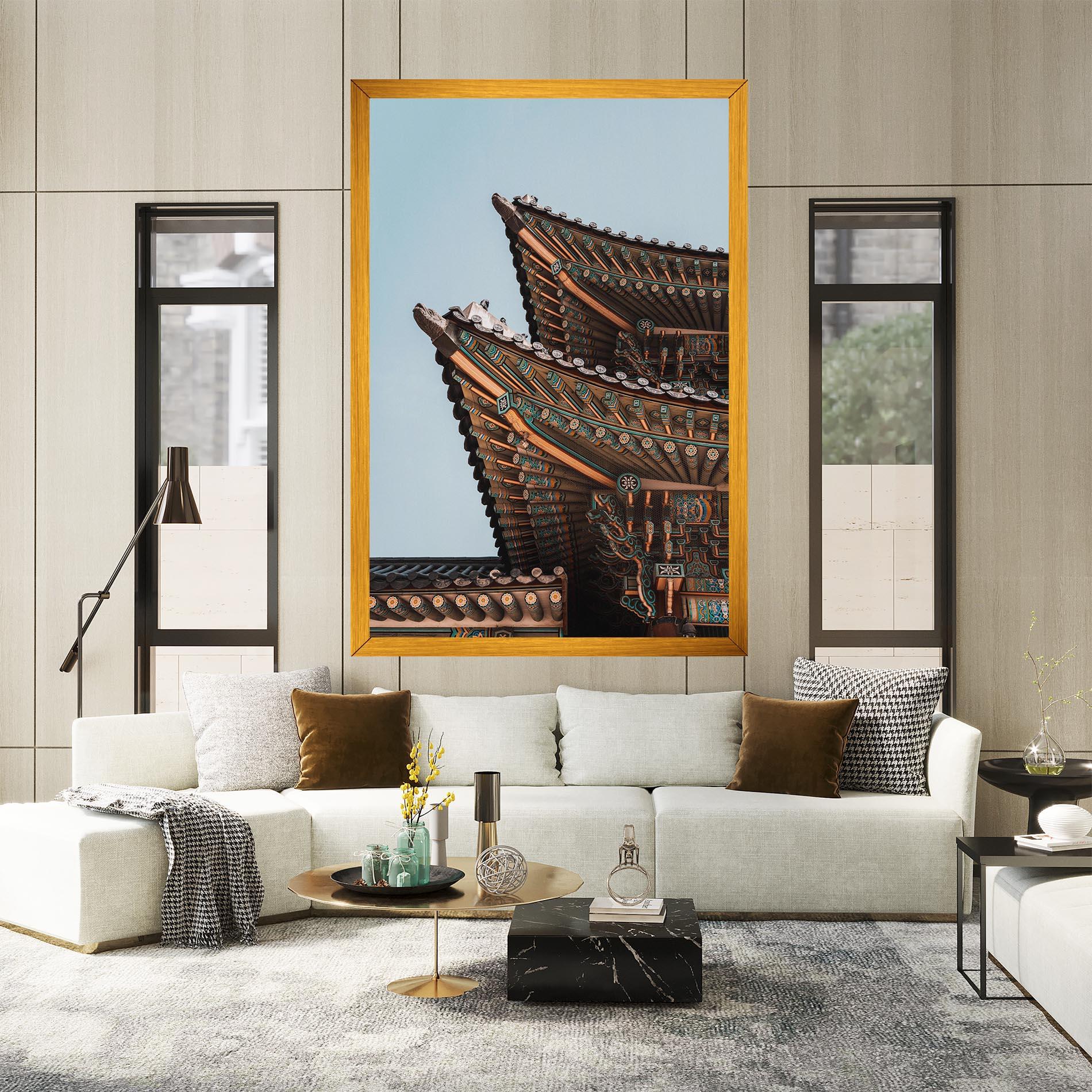 Leinwandbild Gyeongbokgung mockup 2