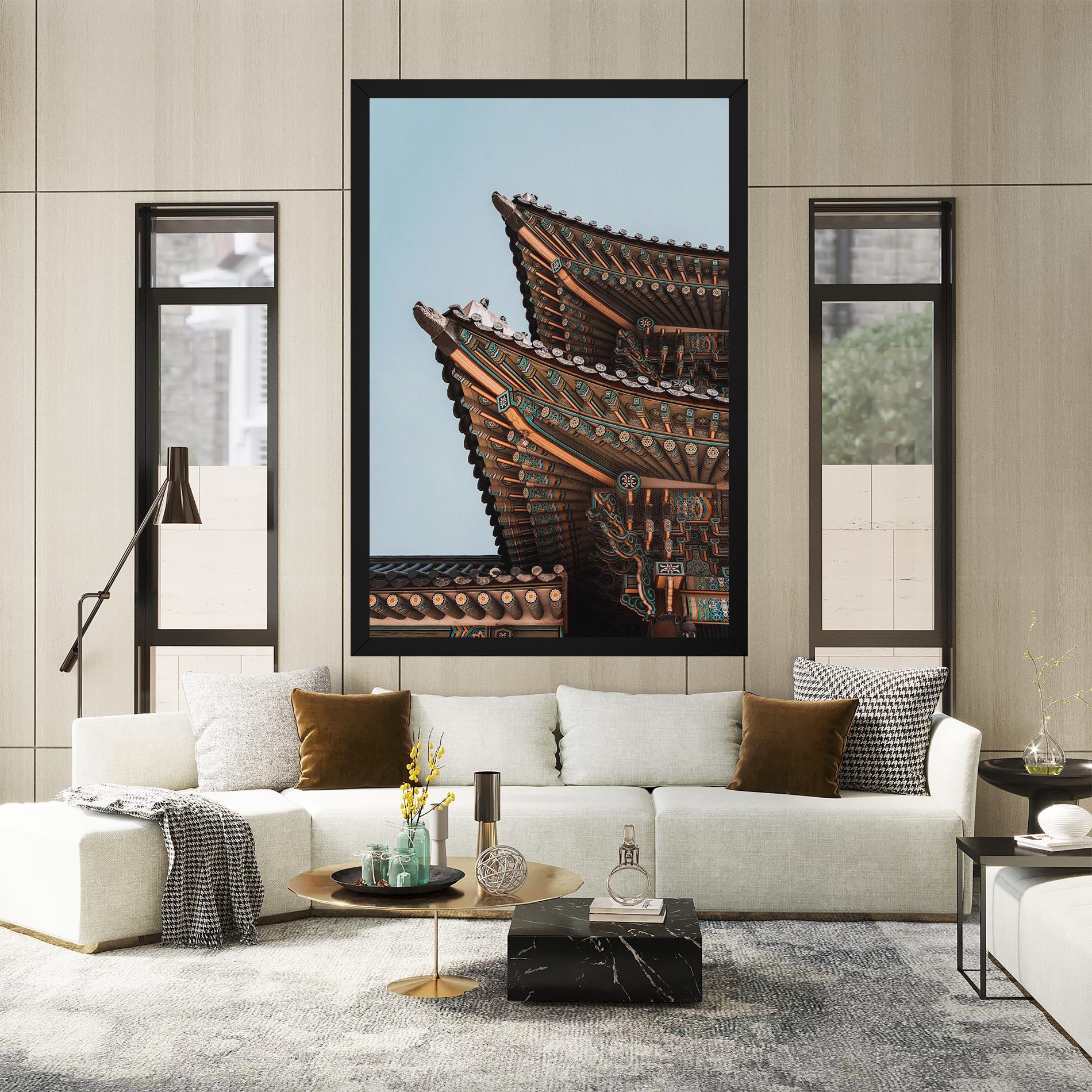 Leinwandbild Gyeongbokgung mockup 2