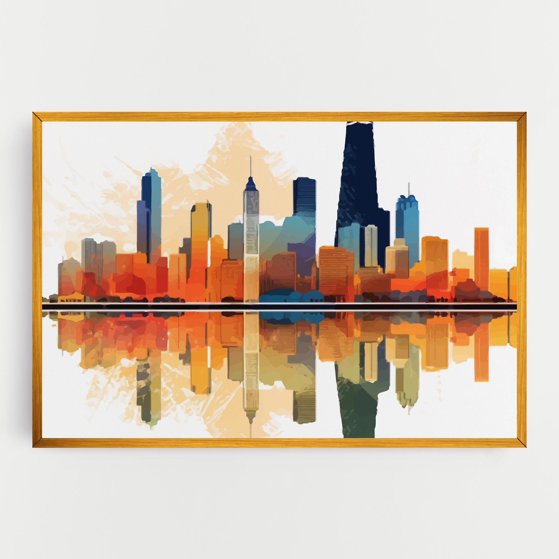 Leinwandbild Australian River mockup 0