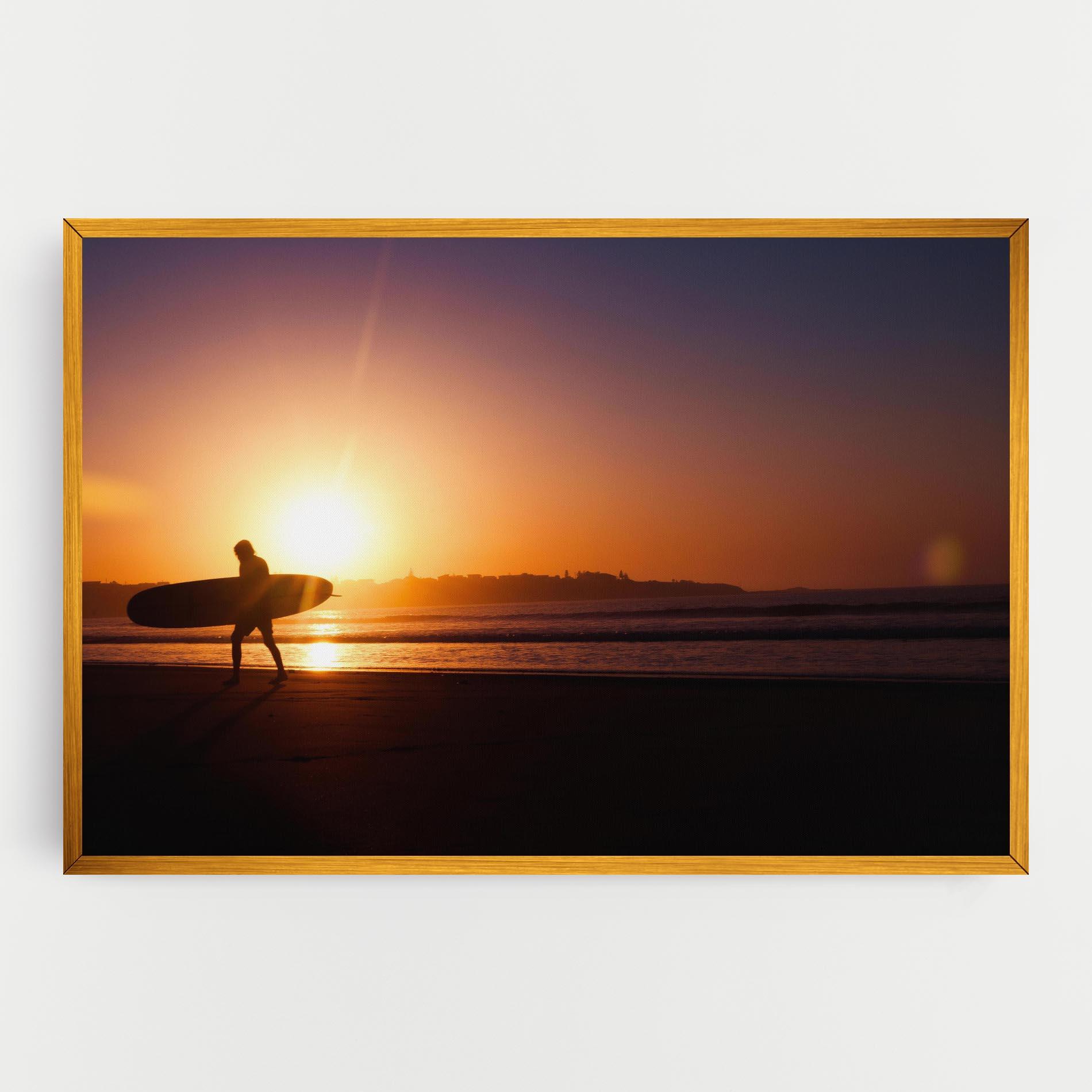 Leinwandbild Australian Sunset mockup 0