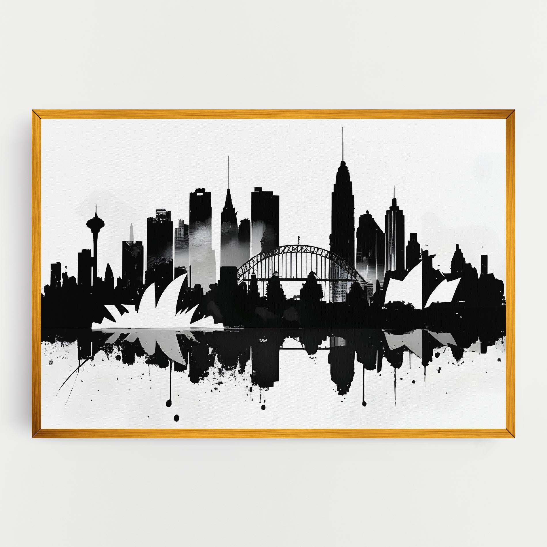 Leinwandbild Opera House Art mockup 0