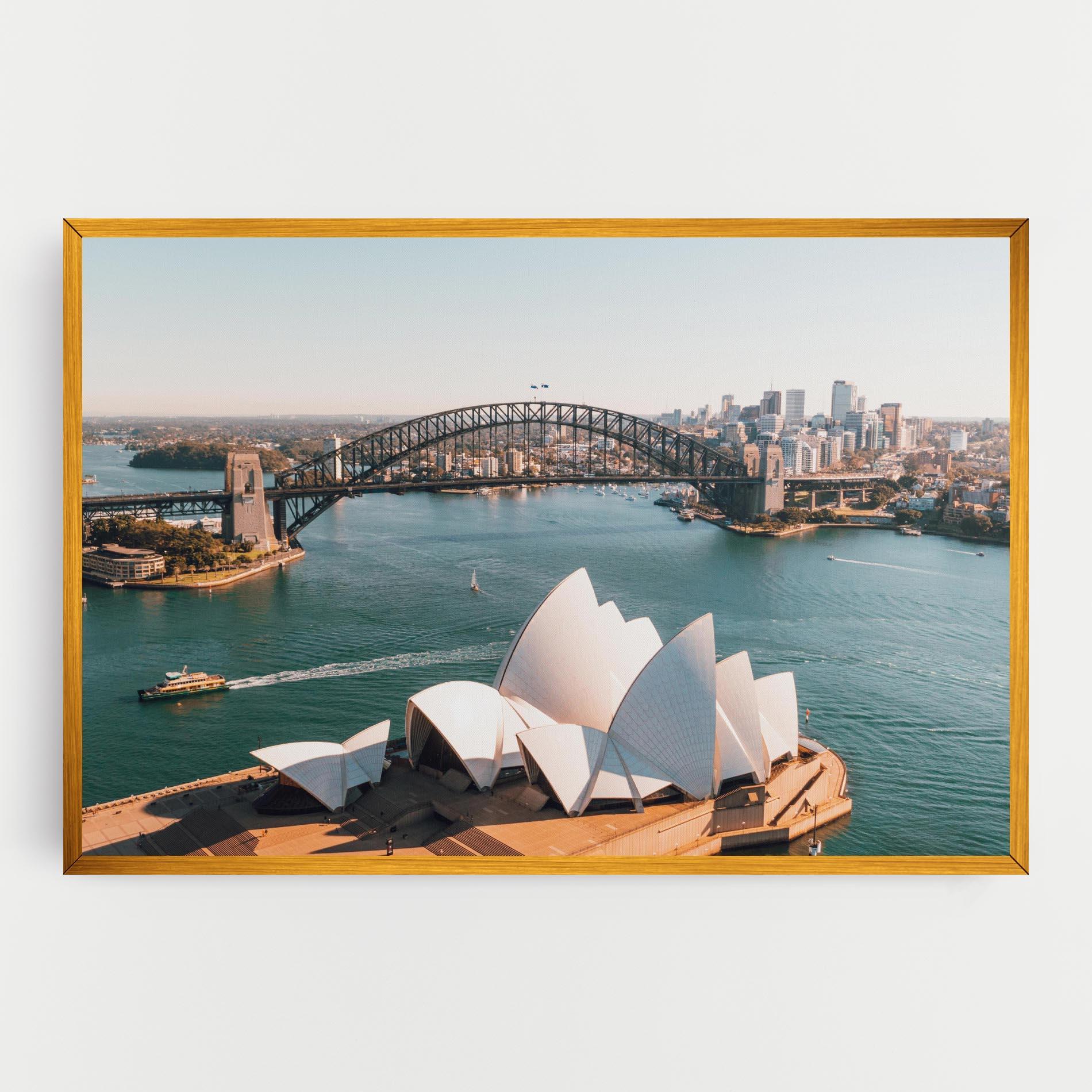 Leinwandbild Sydney View mockup 0