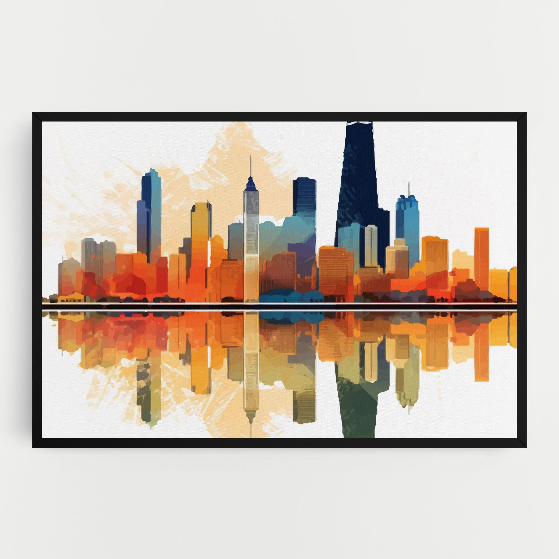 Leinwandbild Australian River mockup 0