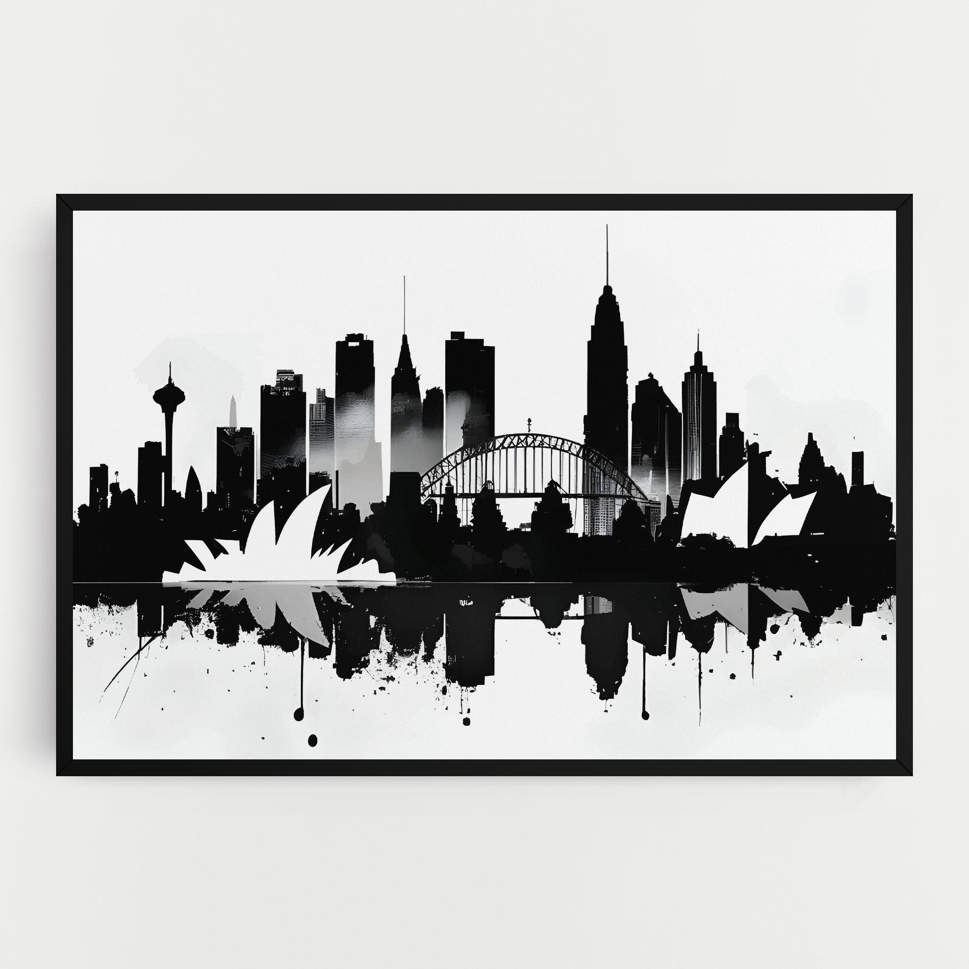 Leinwandbild Opera House Art mockup 0